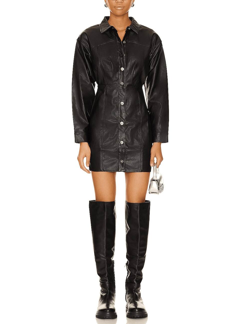 Revolve Amber Faux Leather Mini - Image 1