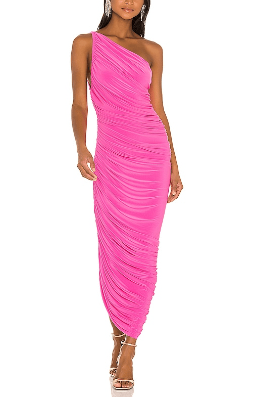 Norma Kamali X Revolve Diana Gown In Orchid Pink - Image 1