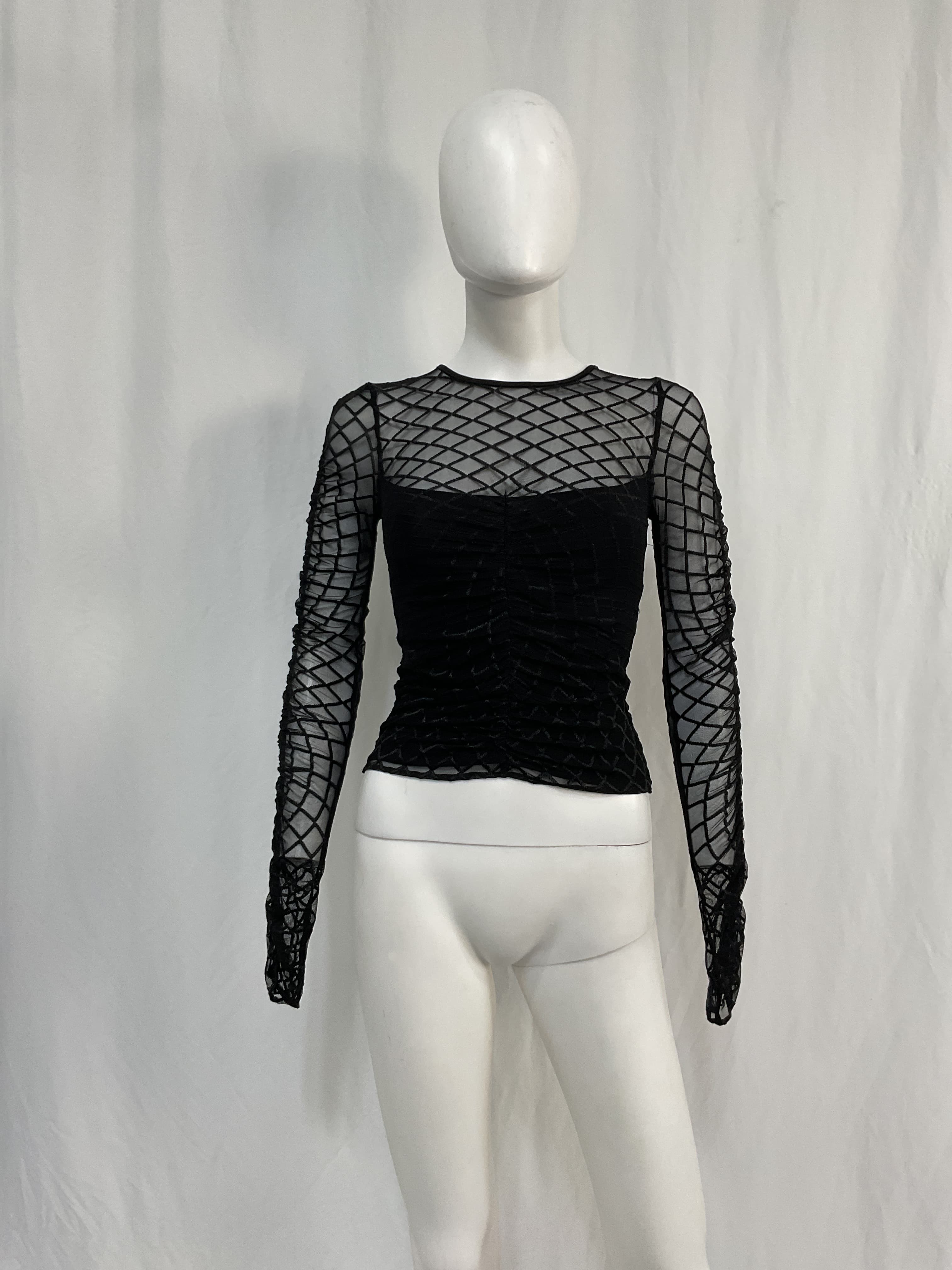 Safira Top In Black - Image 2