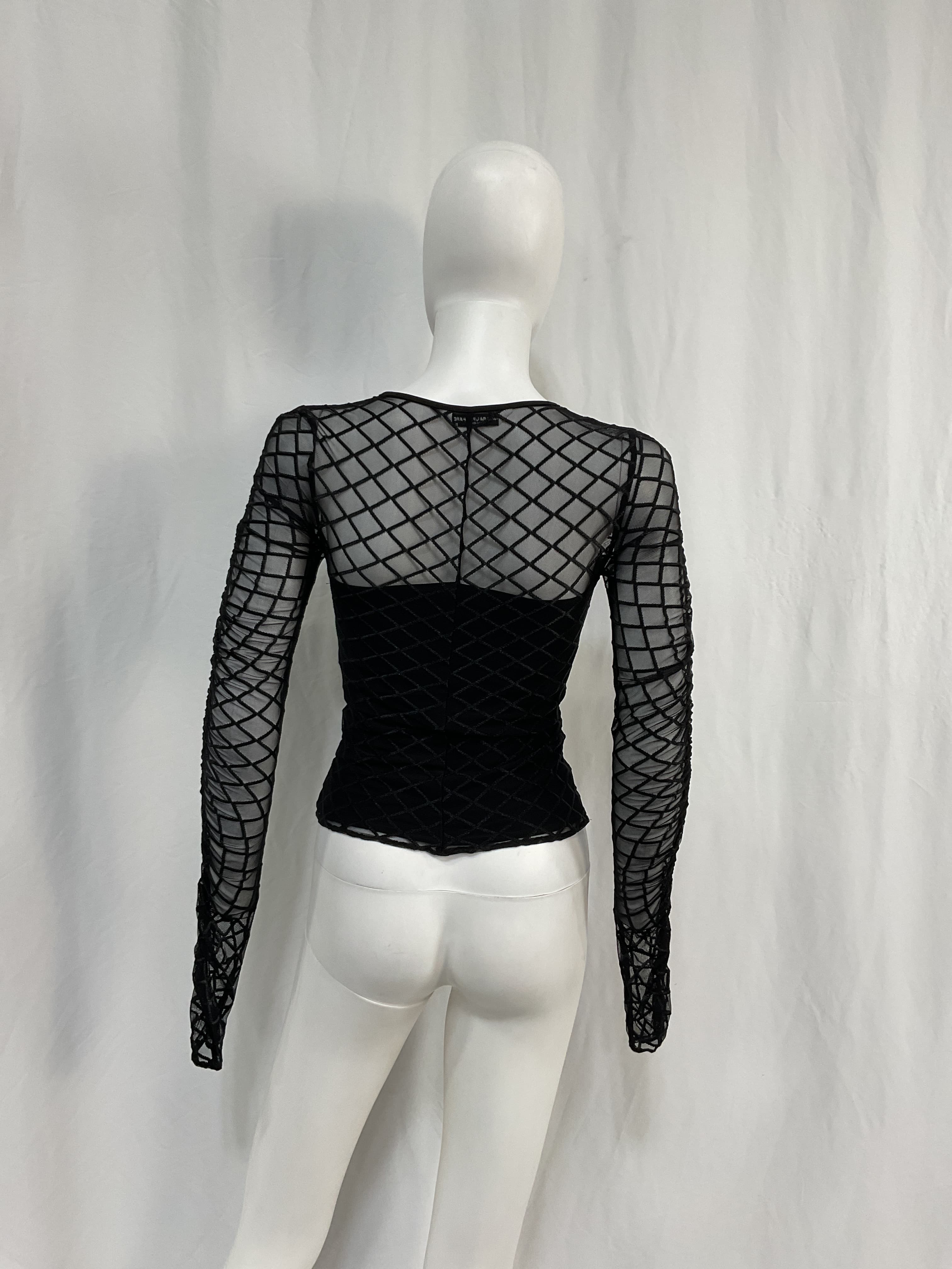 Safira Top In Black - Image 3