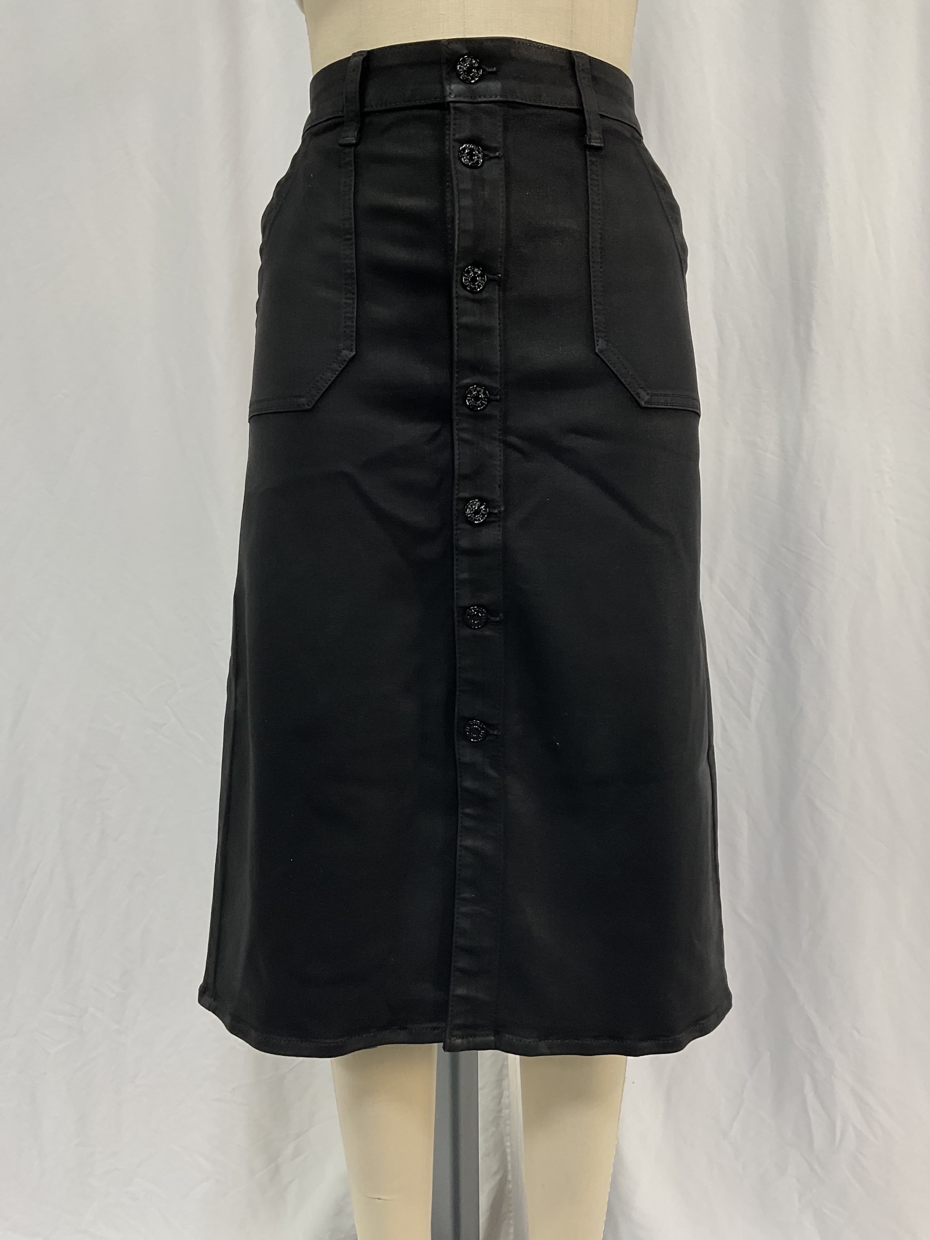 Meadow Midi Skirt In Black - Image 3