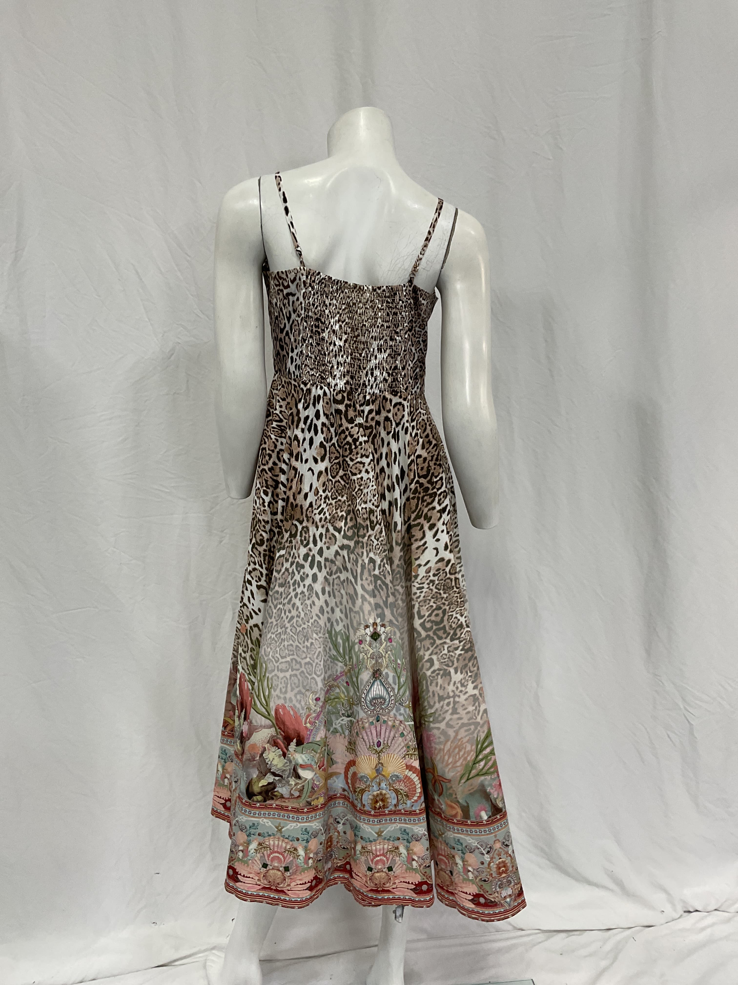 Little Girl's & Girl's Tie Front Maxi Dress - Image 4