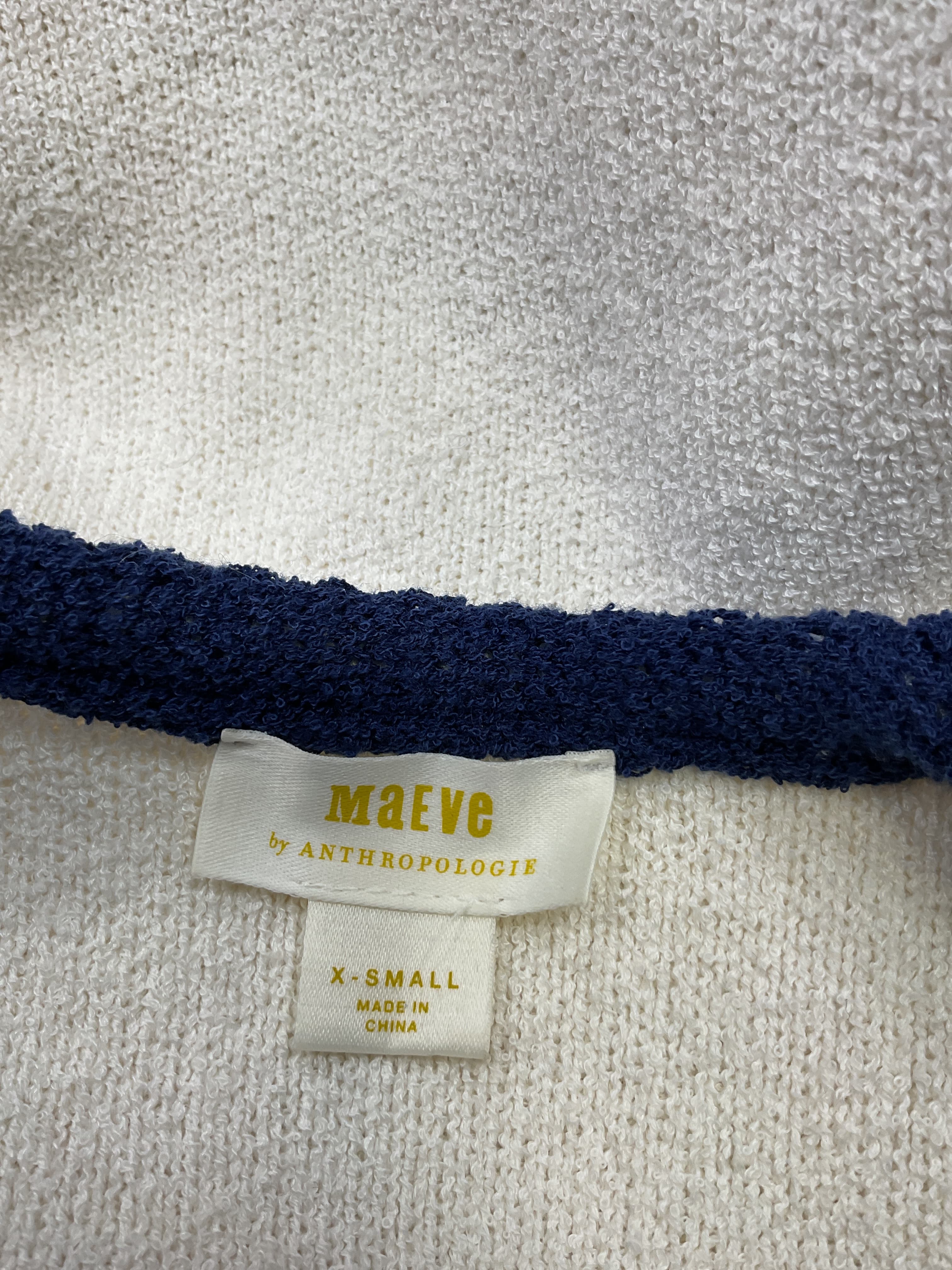 Collarless Tipped Knit Jacket - Image 3