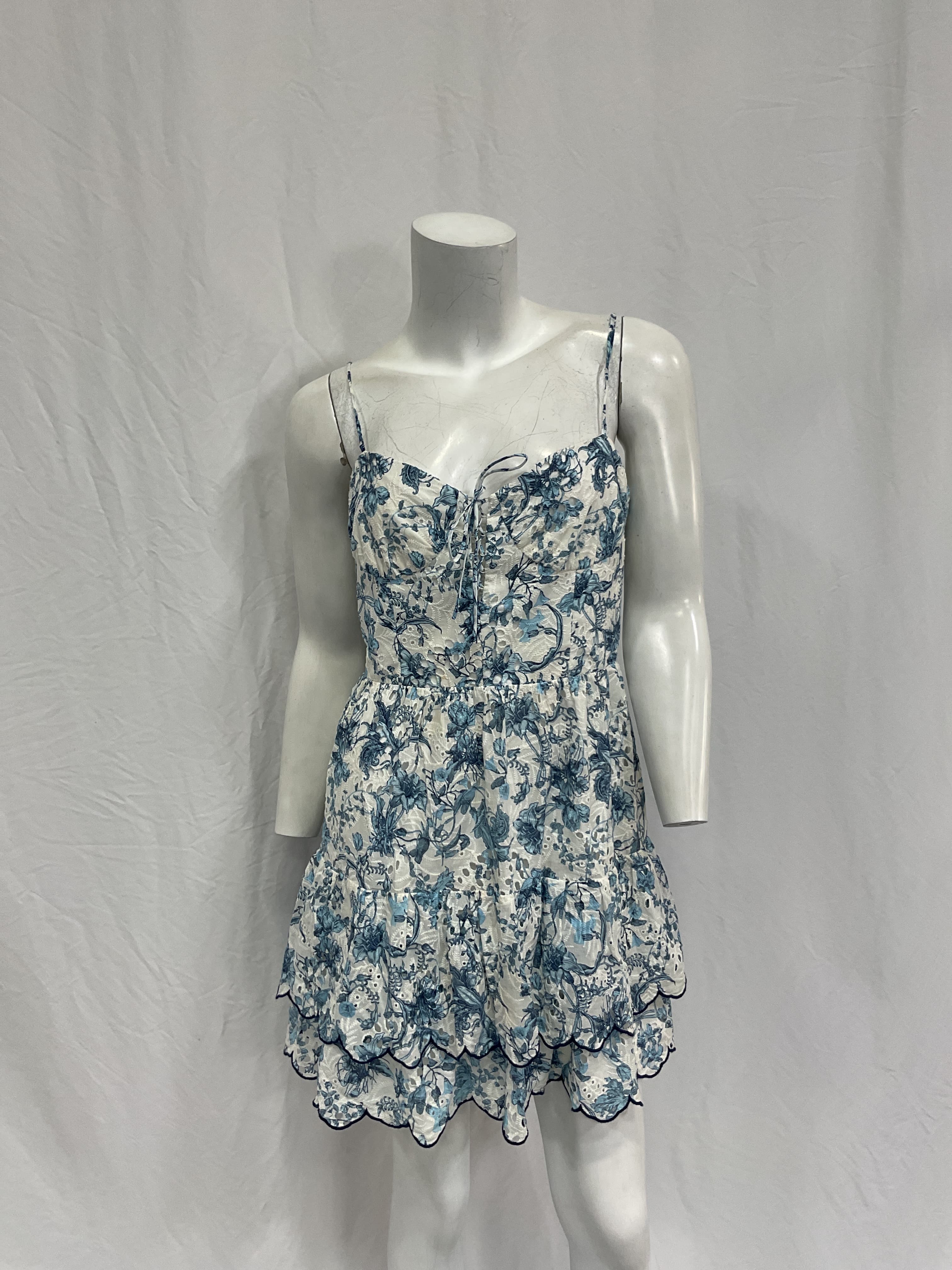 Daisy Tiered Ruffle Mini Dress - Image 2