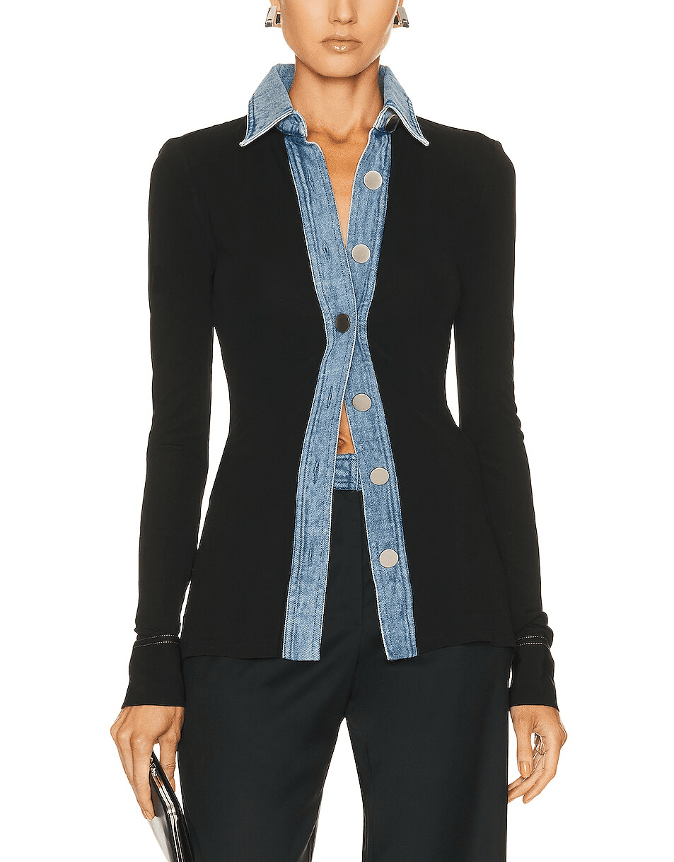 Tailored Tab Shirt - Image 1