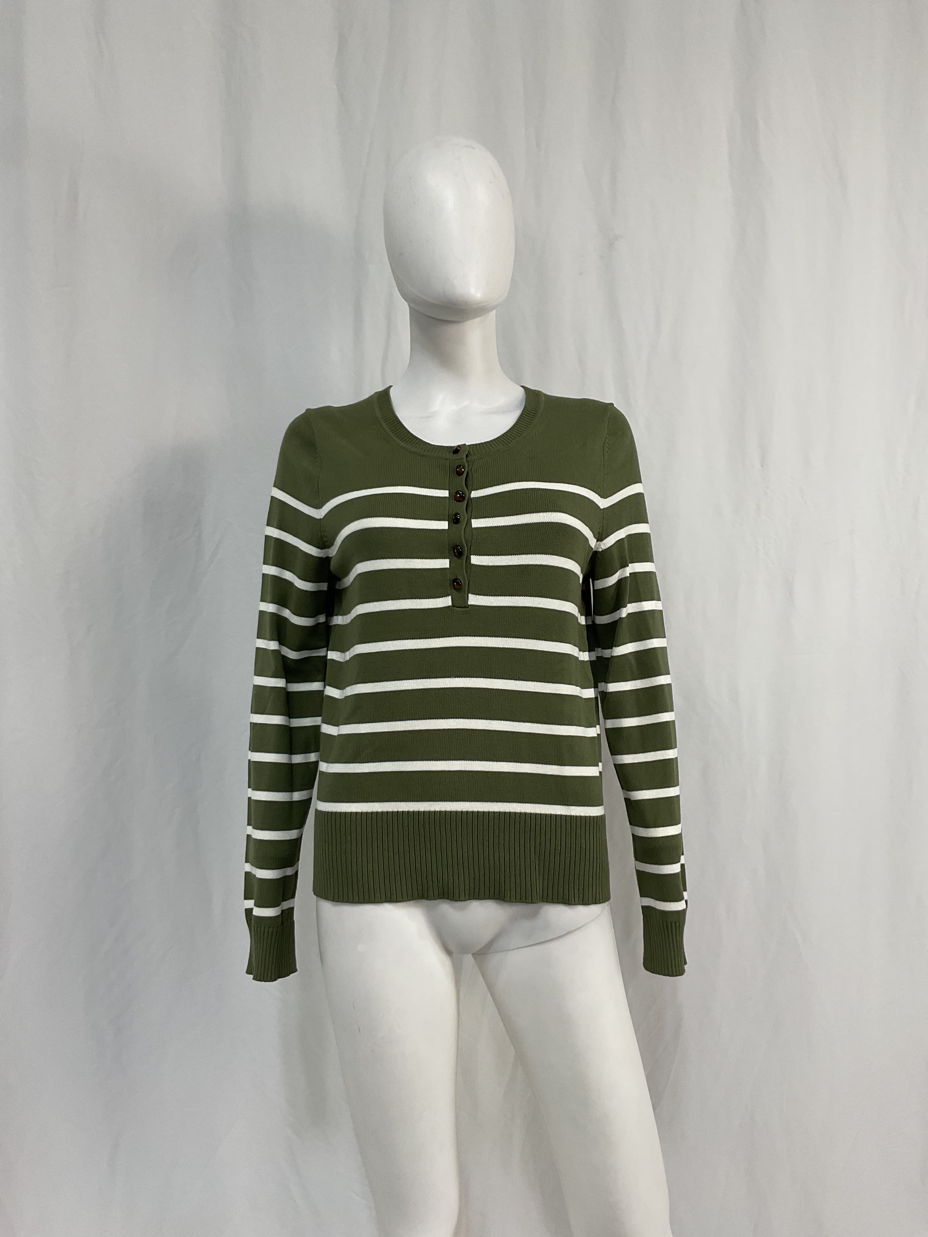 Dianora Striped Knit Top - Image 3