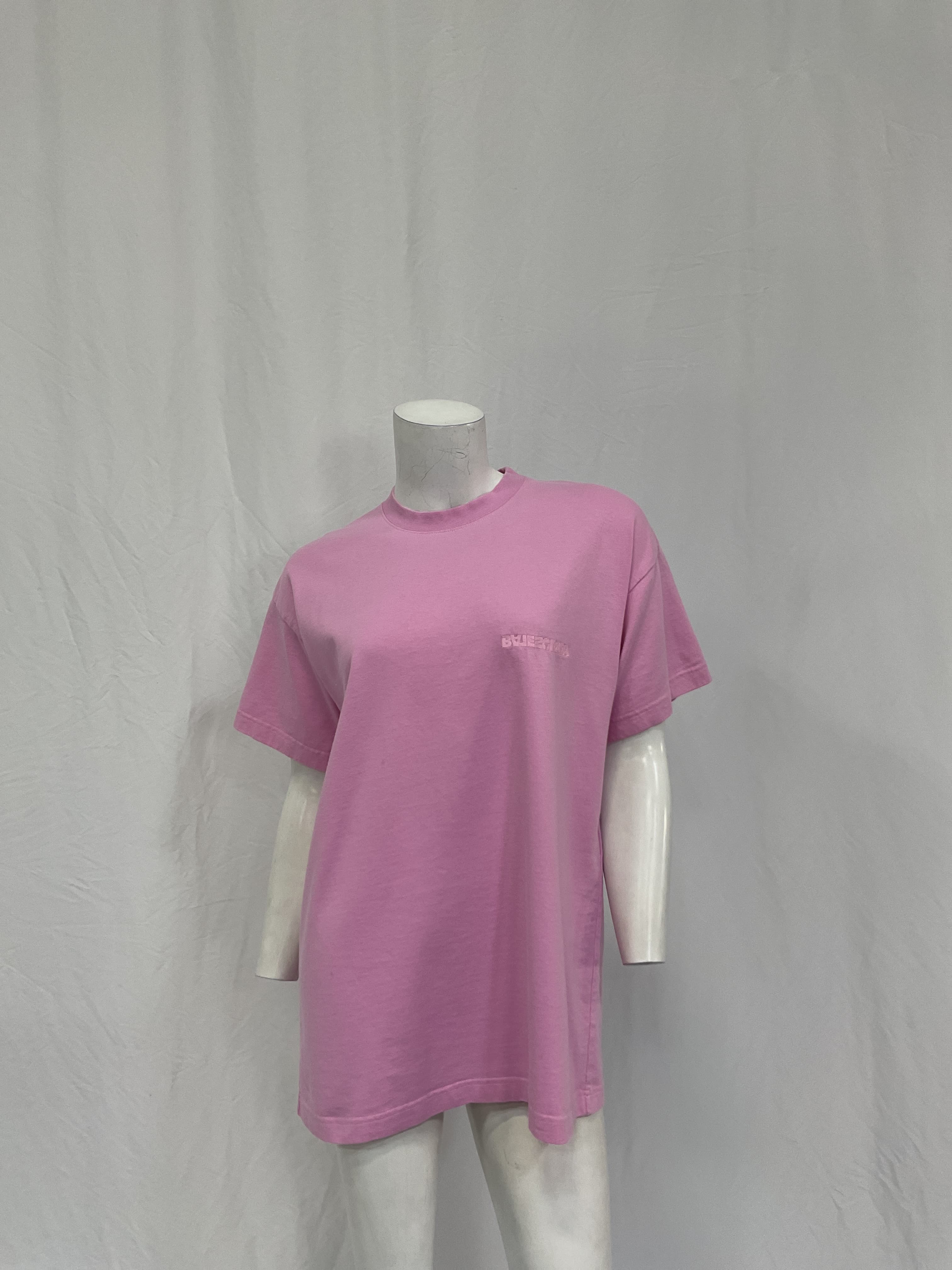 Medium Fit T-Shirt In Pink - Image 3