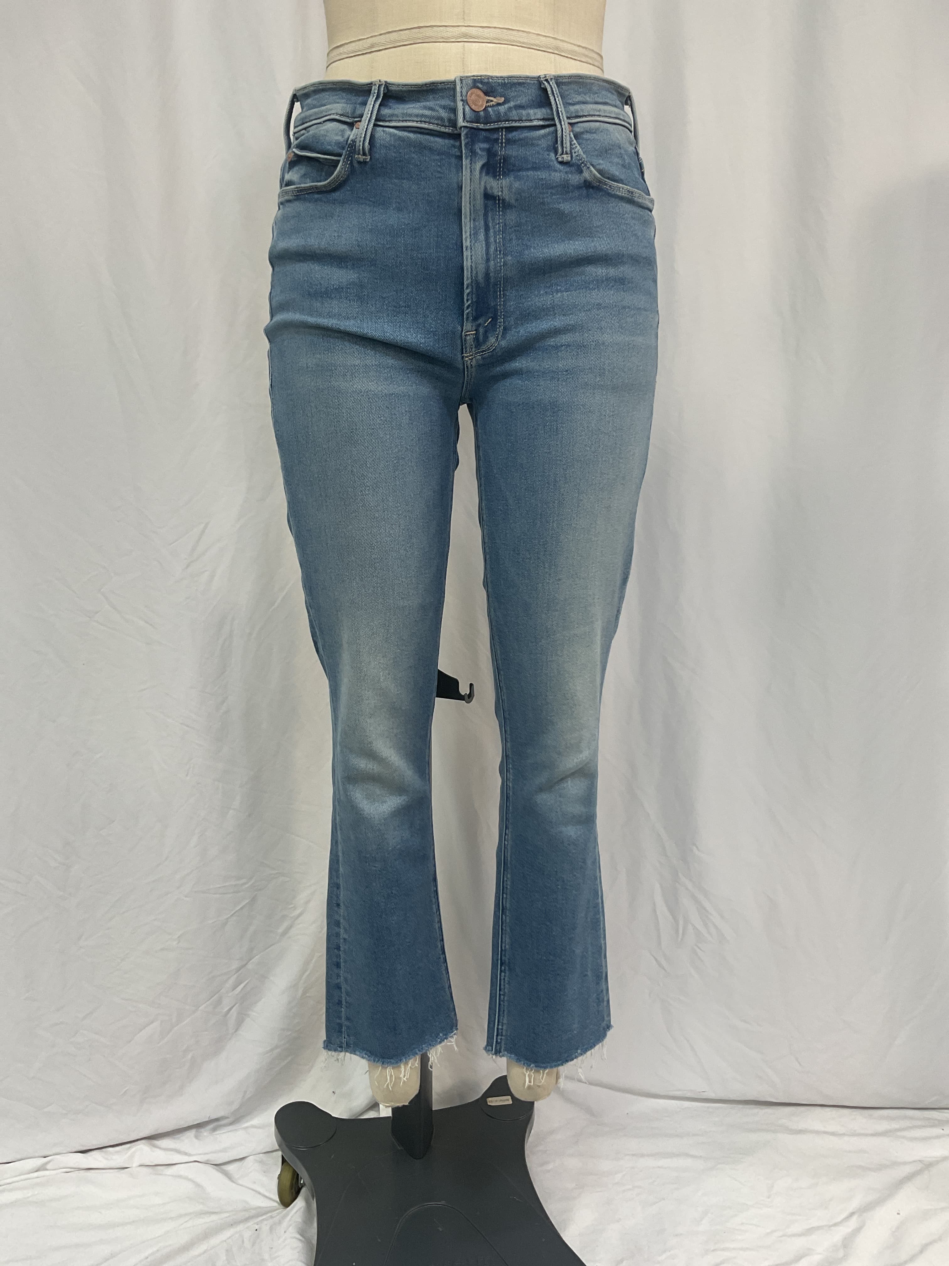 The Dazzler Mid Rise Ankle Straight Jeans - Image 4