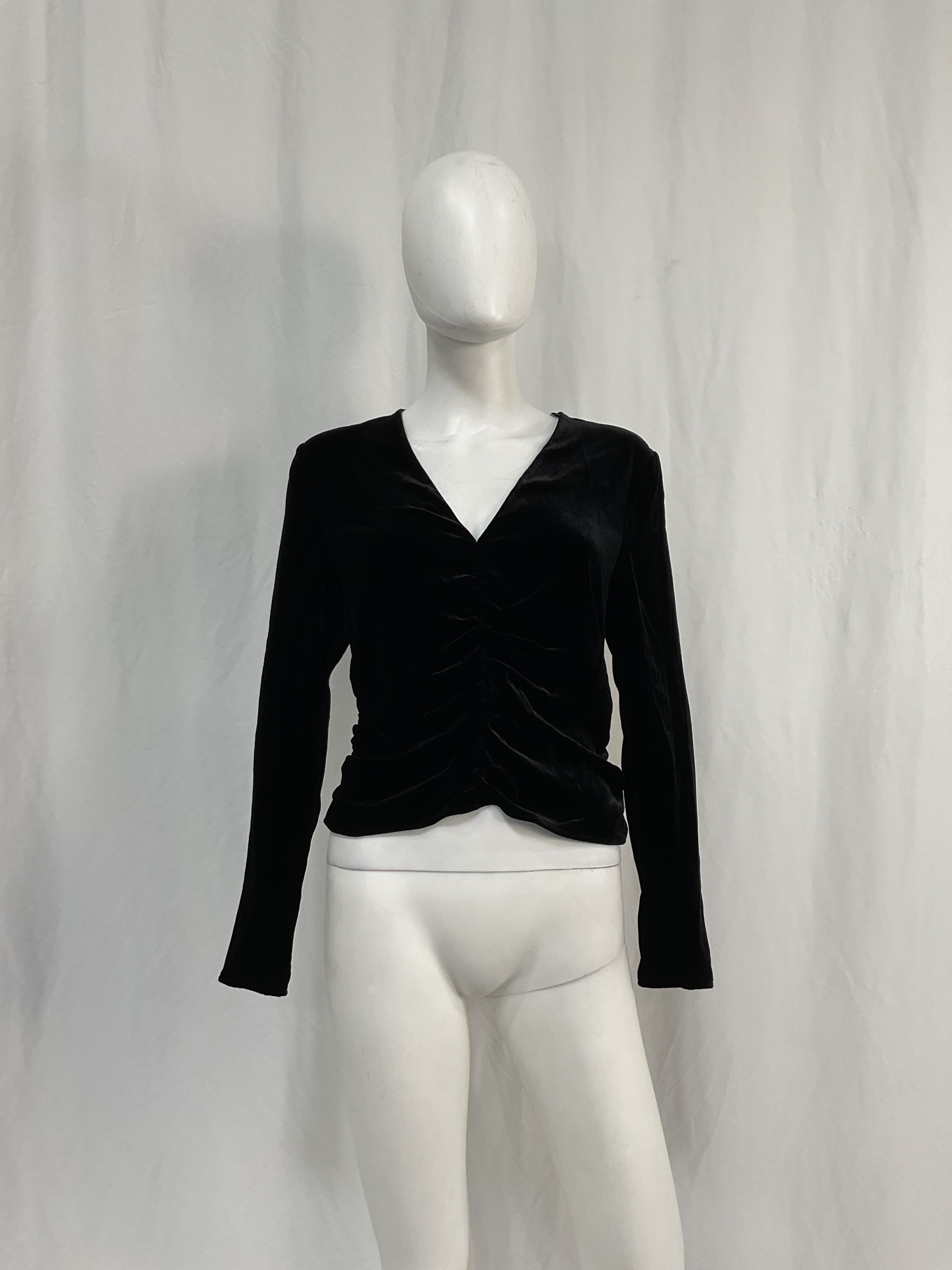 Pelona Stretch-Velvet Top - Image 2