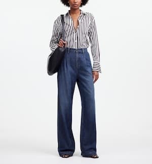 The Harlow Wide-Leg Jean In Fieldale Wash: Airy Denim Edition - Image 1