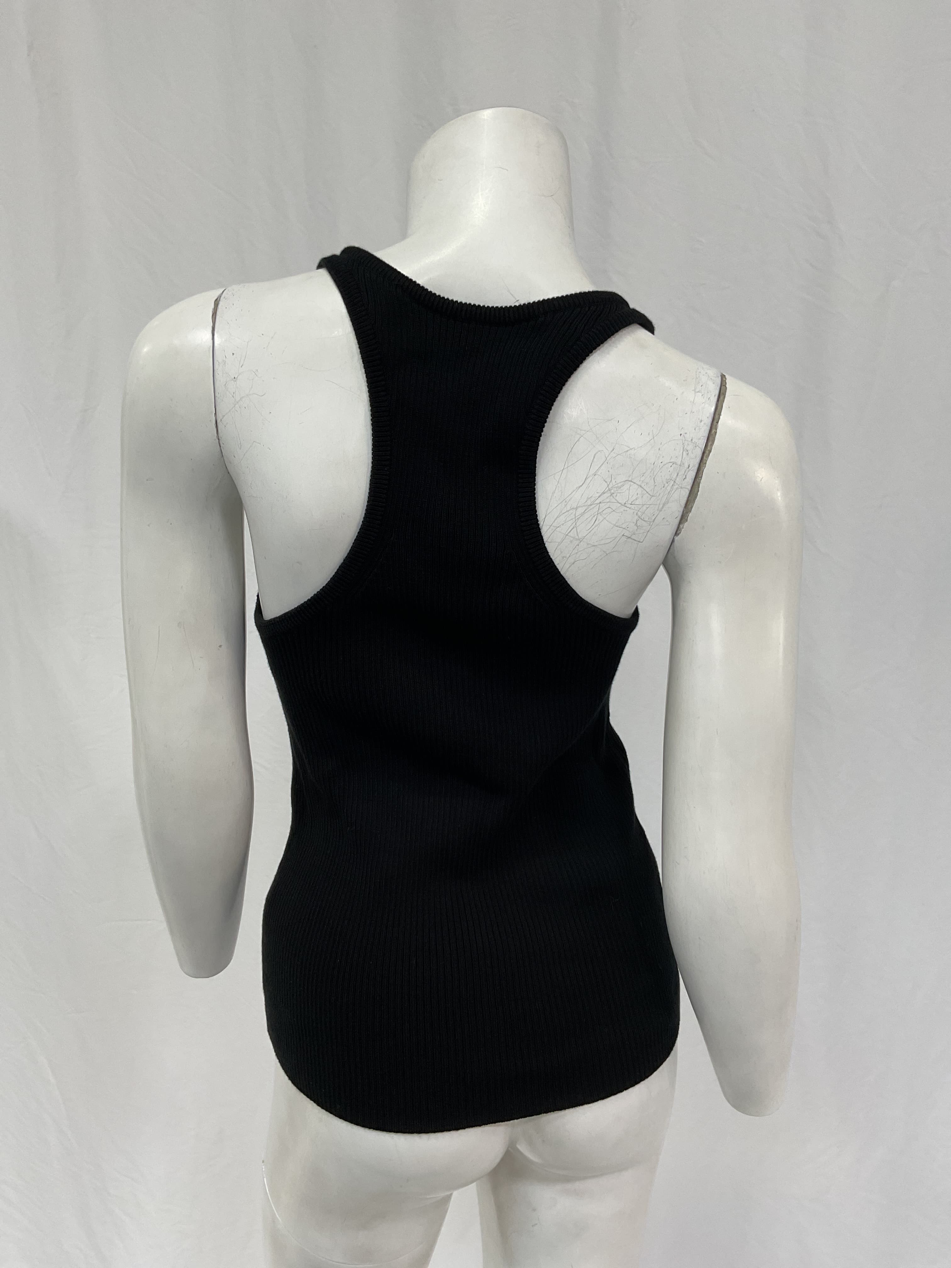 Caden Ribbed Organic Cotton-Jersey Tank - Image 2