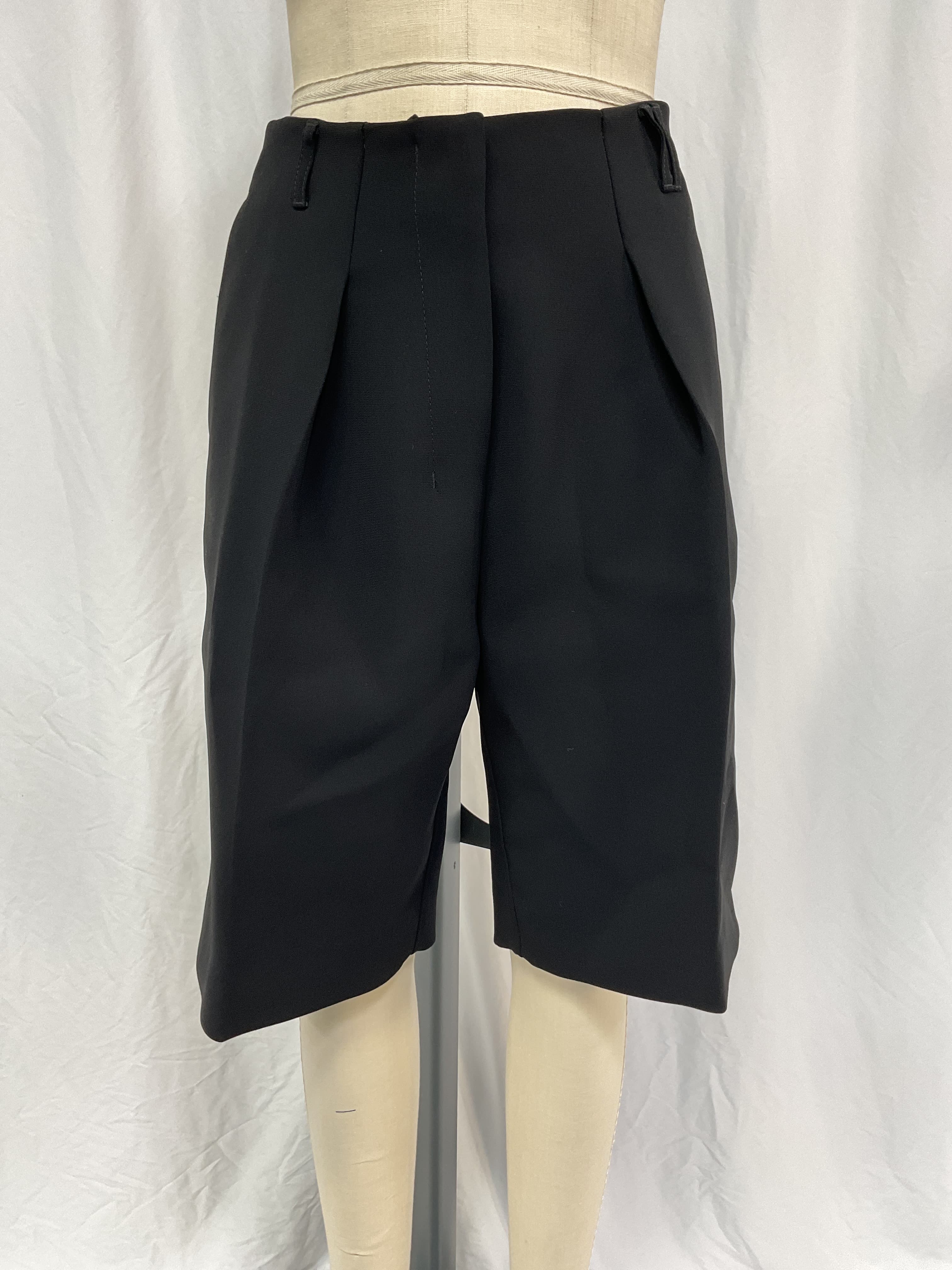 Ovalo Pleated Crepe Shorts - Image 4