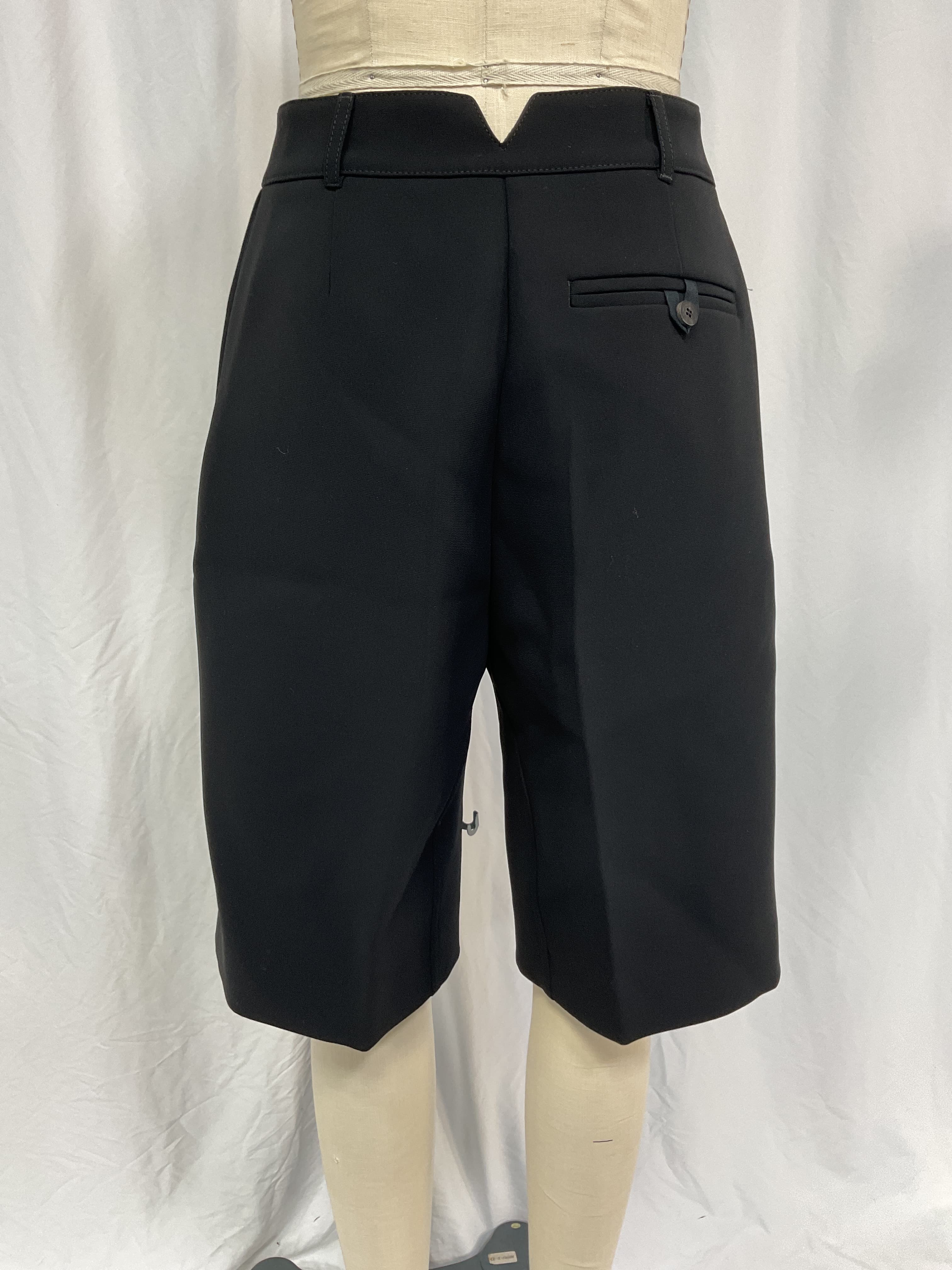 Ovalo Pleated Crepe Shorts - Image 2