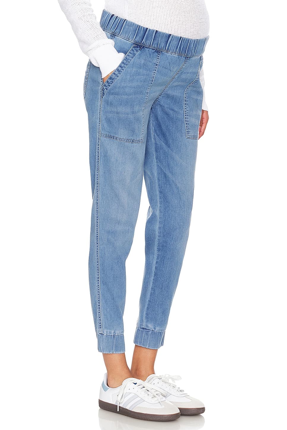 Kit Maternity Denim Jogger - Image 1