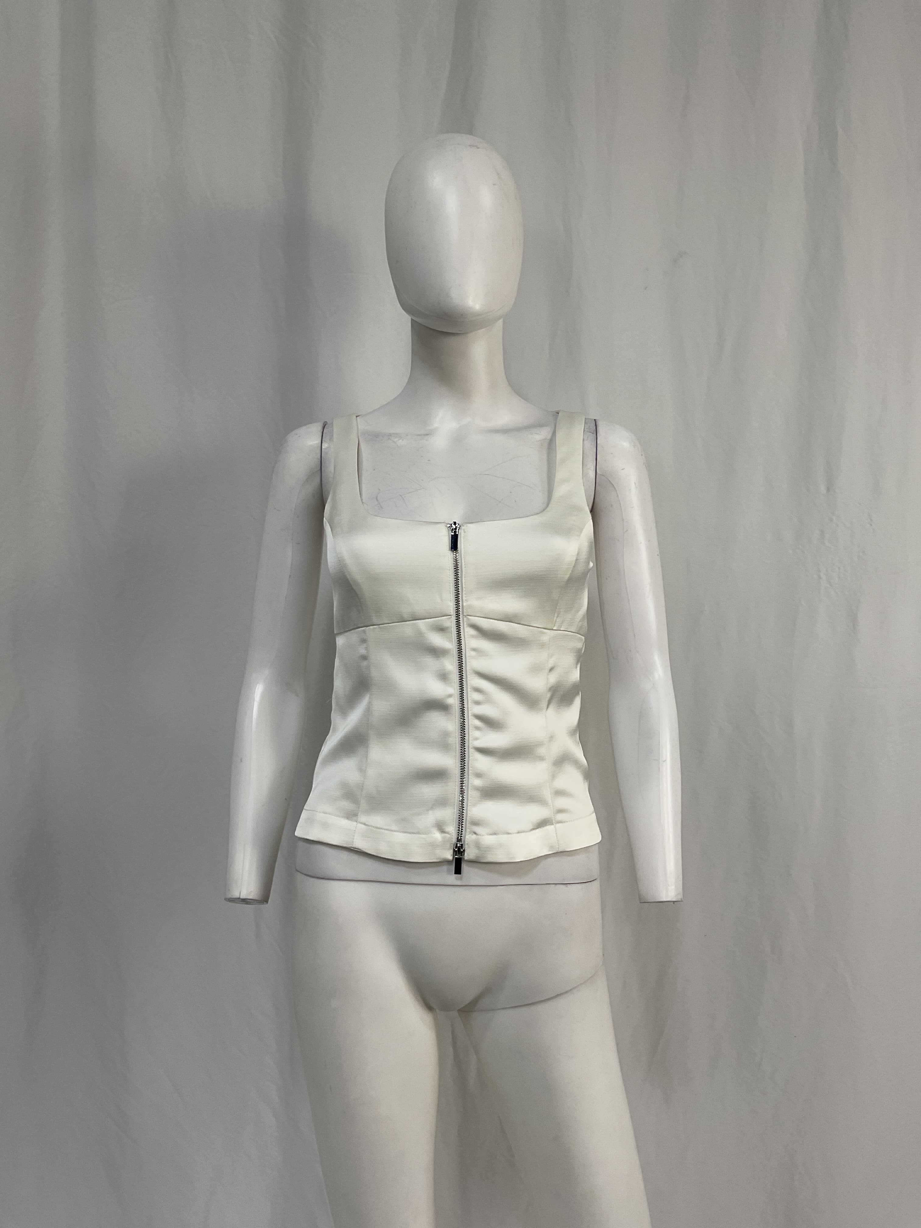 Violet Top In Ivory - Image 2