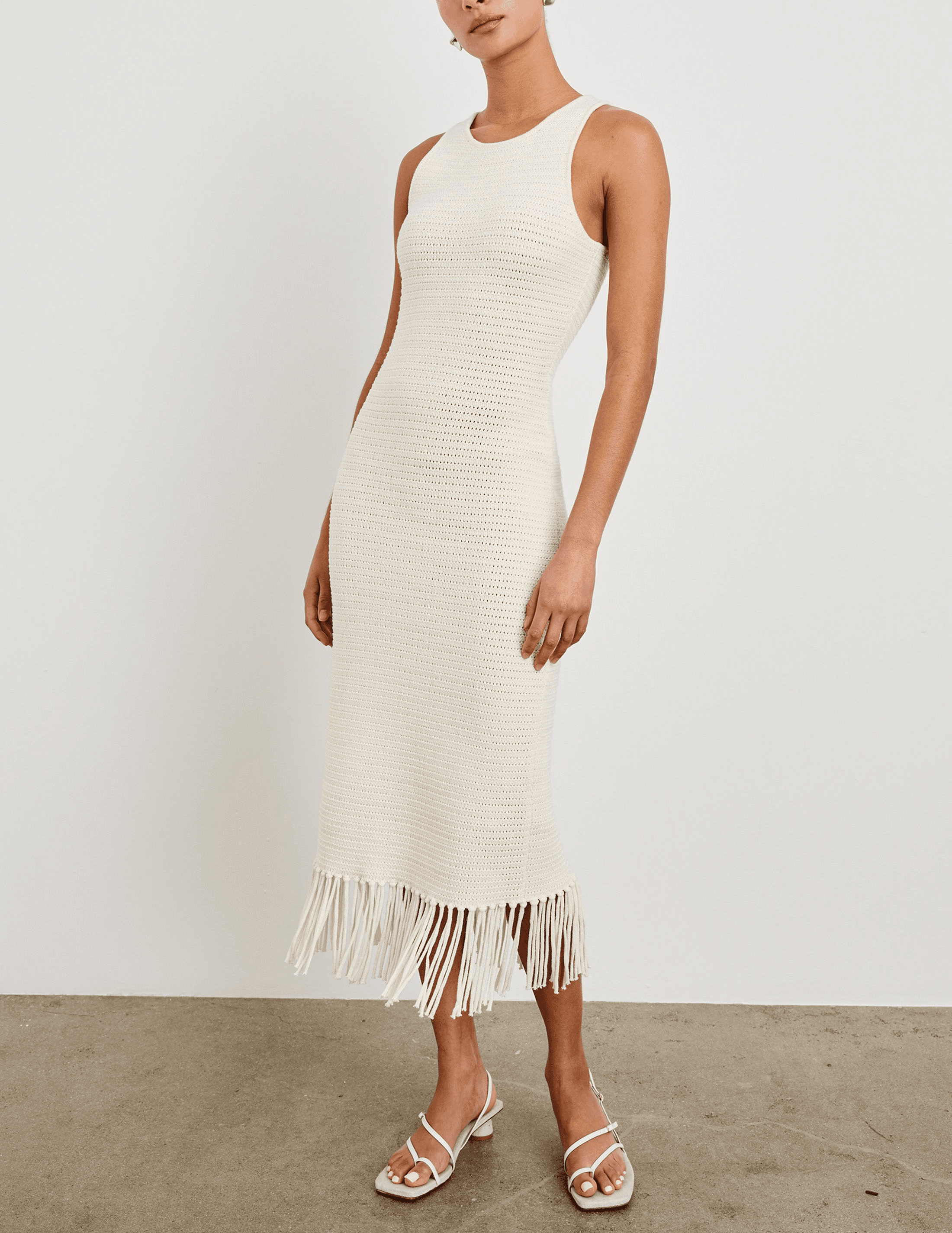 Nia Dress - Ecru - Image 3
