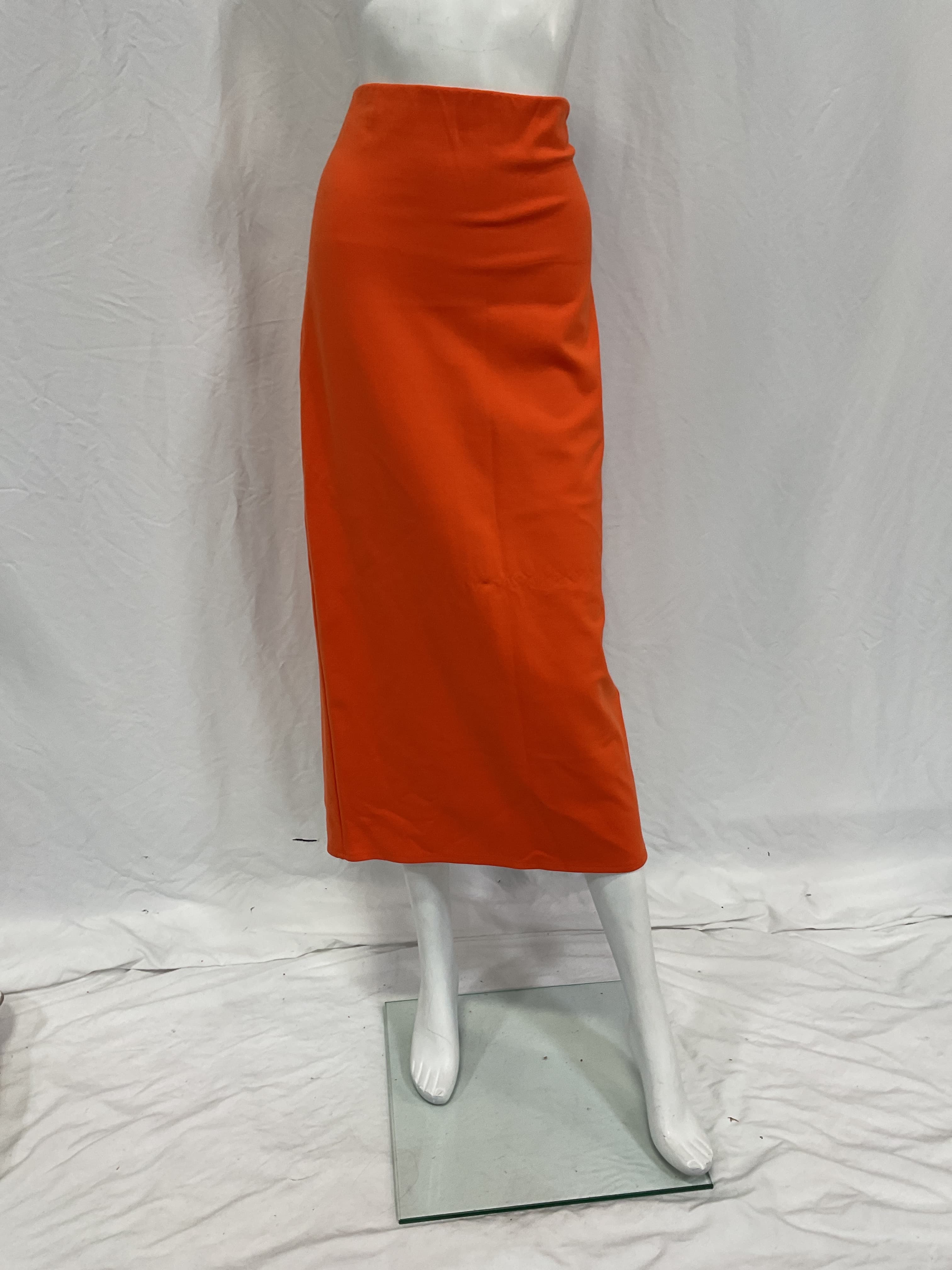 Michael Costello X Revolve Amira Midi Skirt In Orange - Image 2