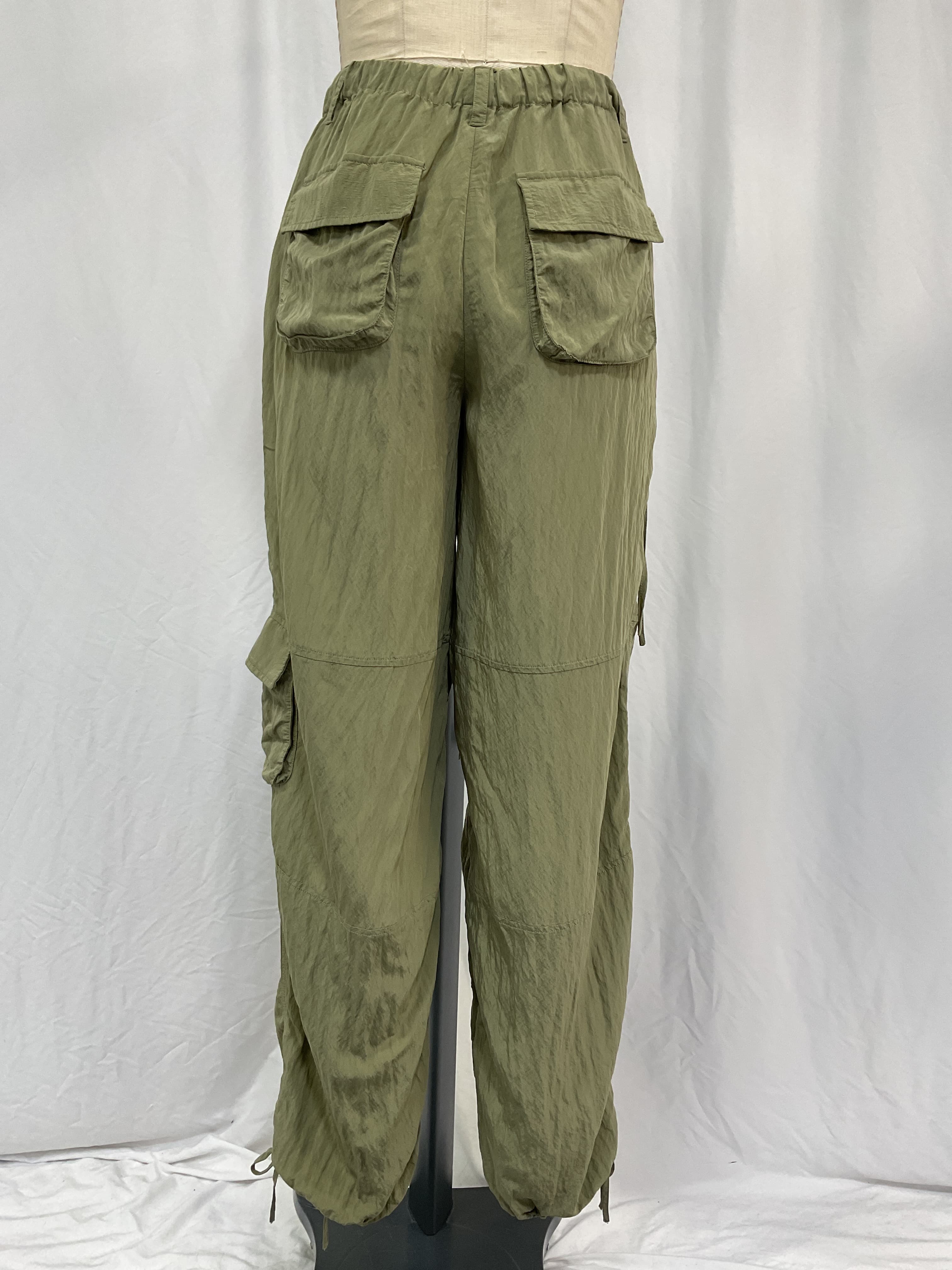 Sojinita Parachute Pant In Sage - Image 2