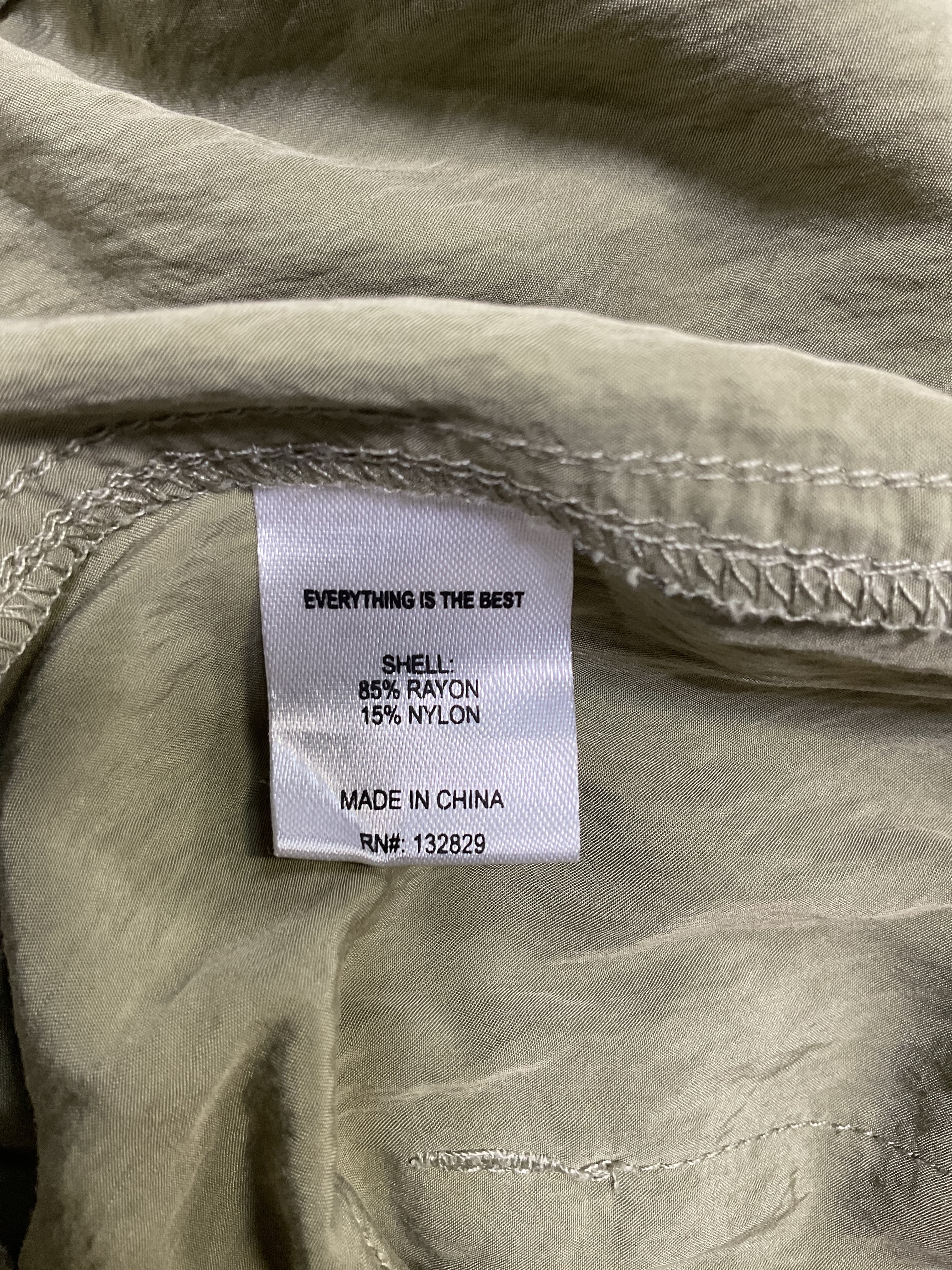 Sojinita Parachute Pant In Sage - Image 4
