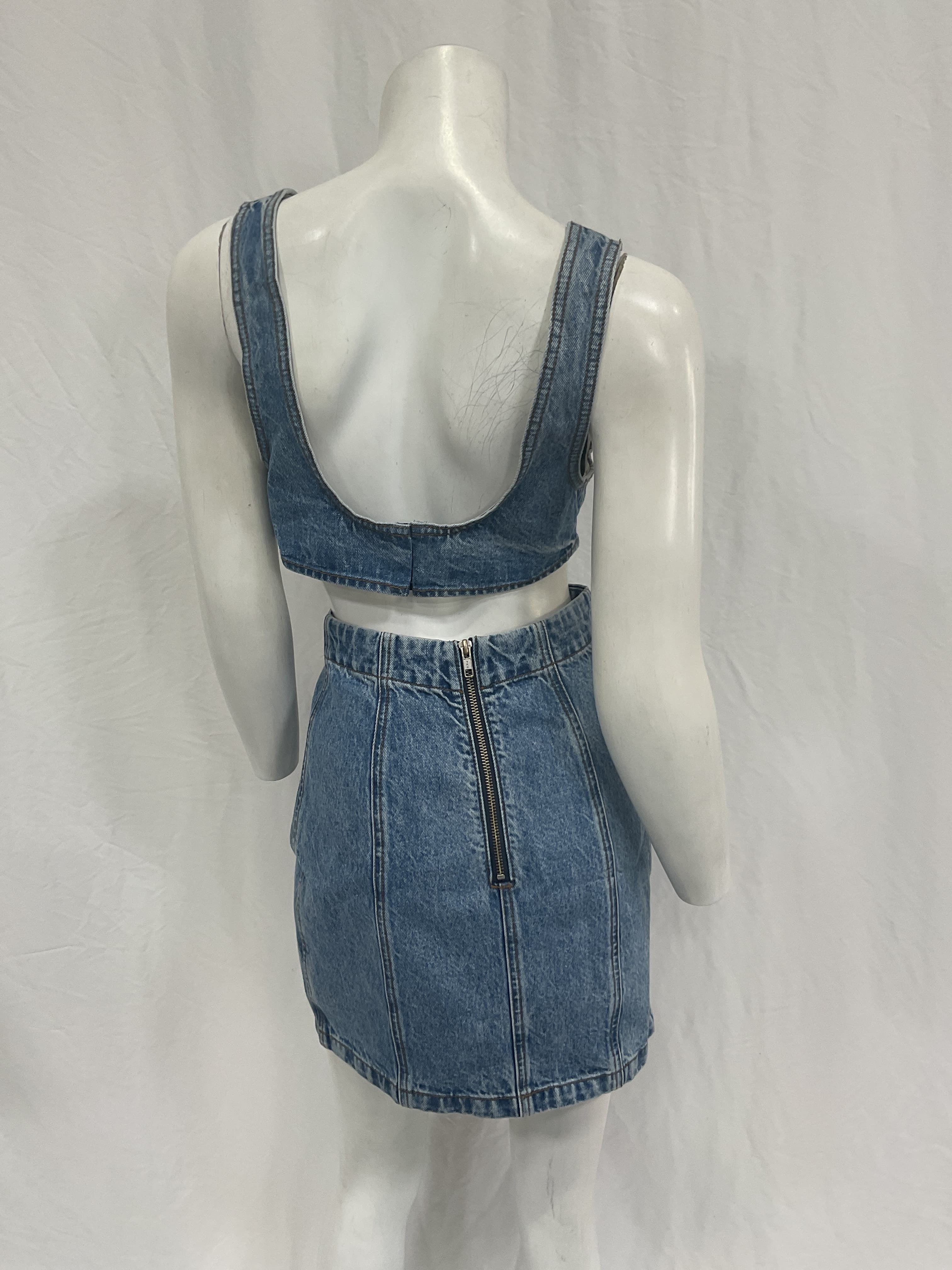 Vivi Cut Out Tank Dress In Faria - Image 2