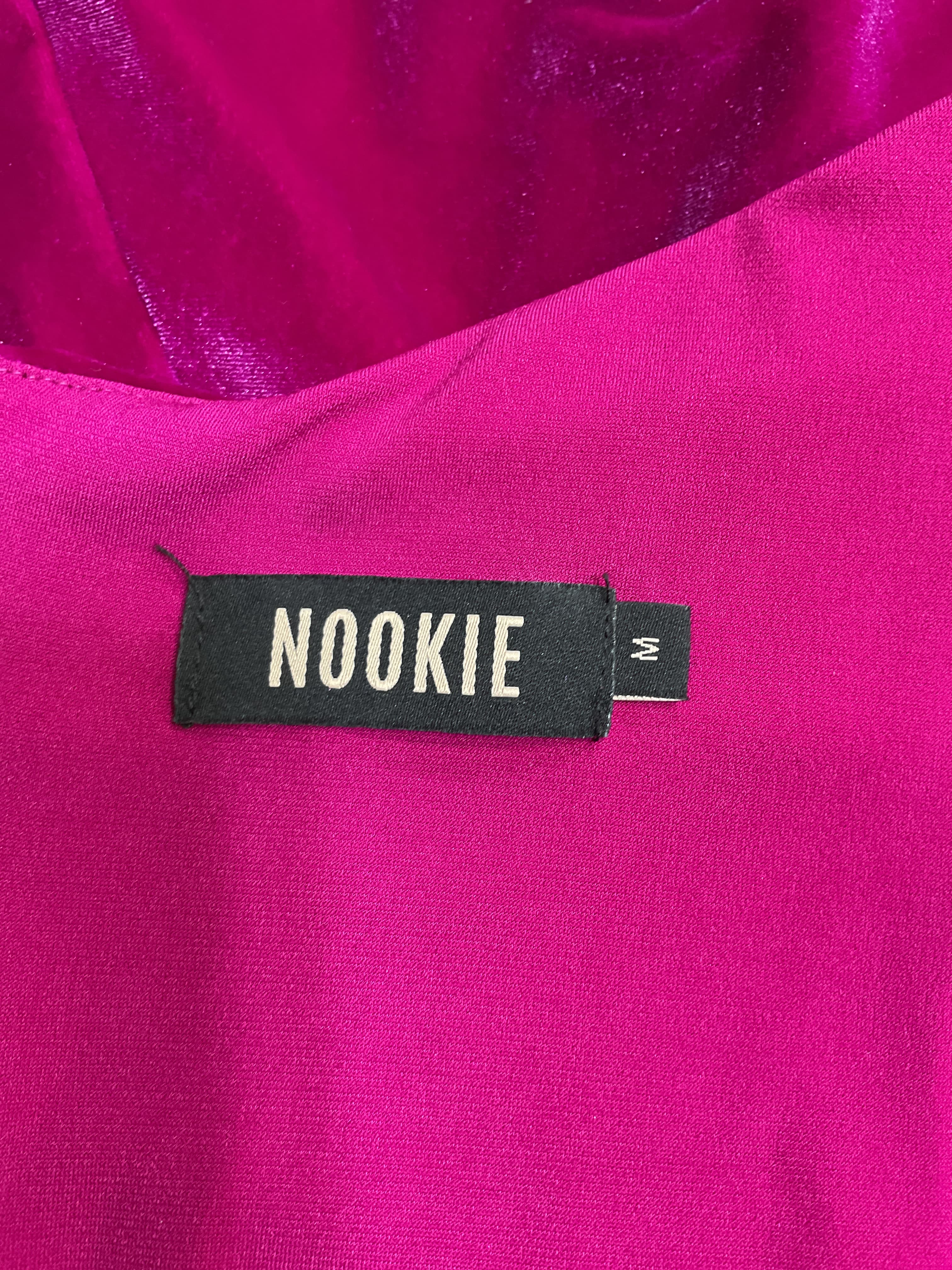 Paris Mini Dress In Fuchsia - Image 2
