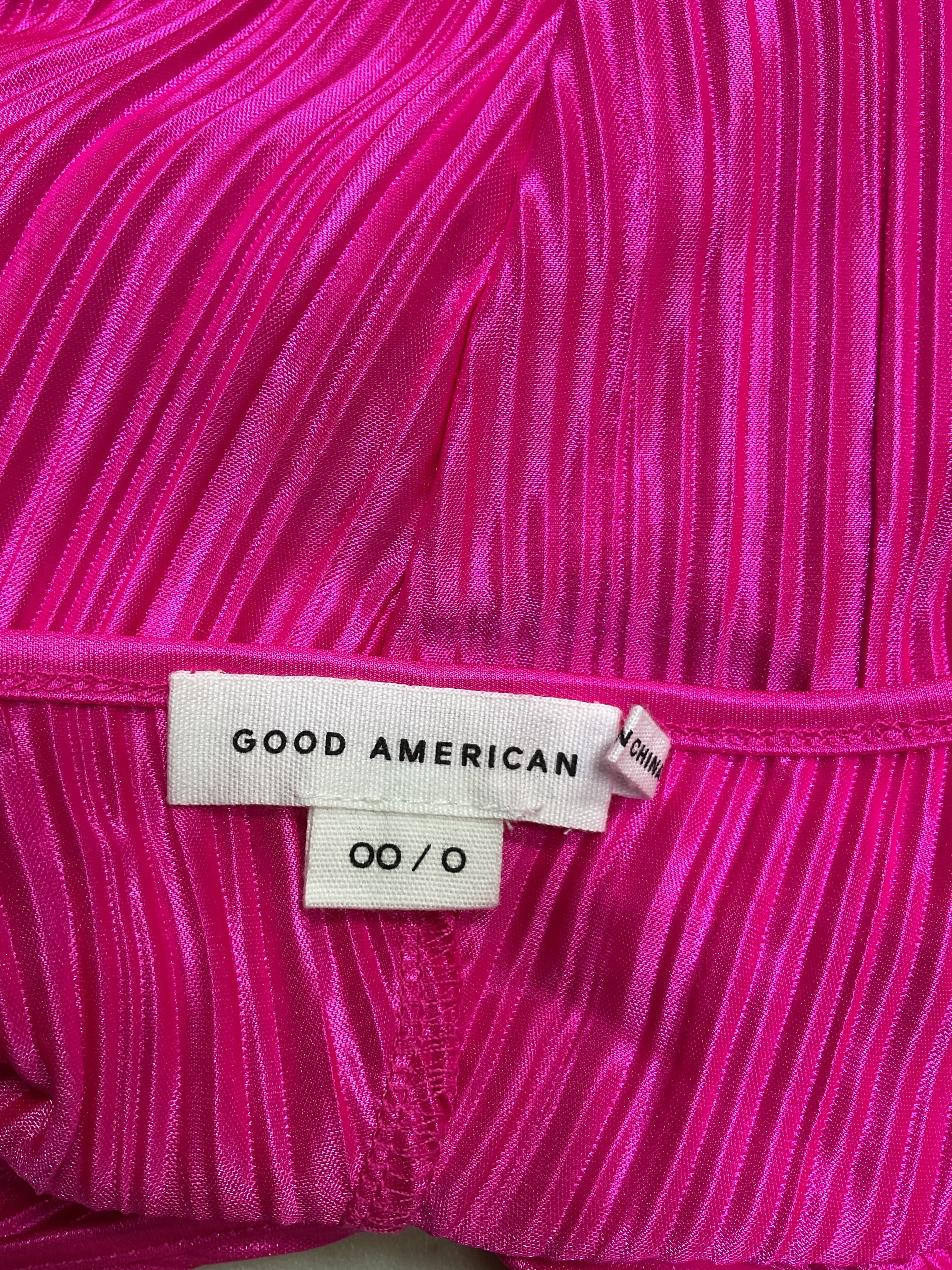 Always Fits Plisse Mini Dress In Fuchsia Pink001 - Image 4