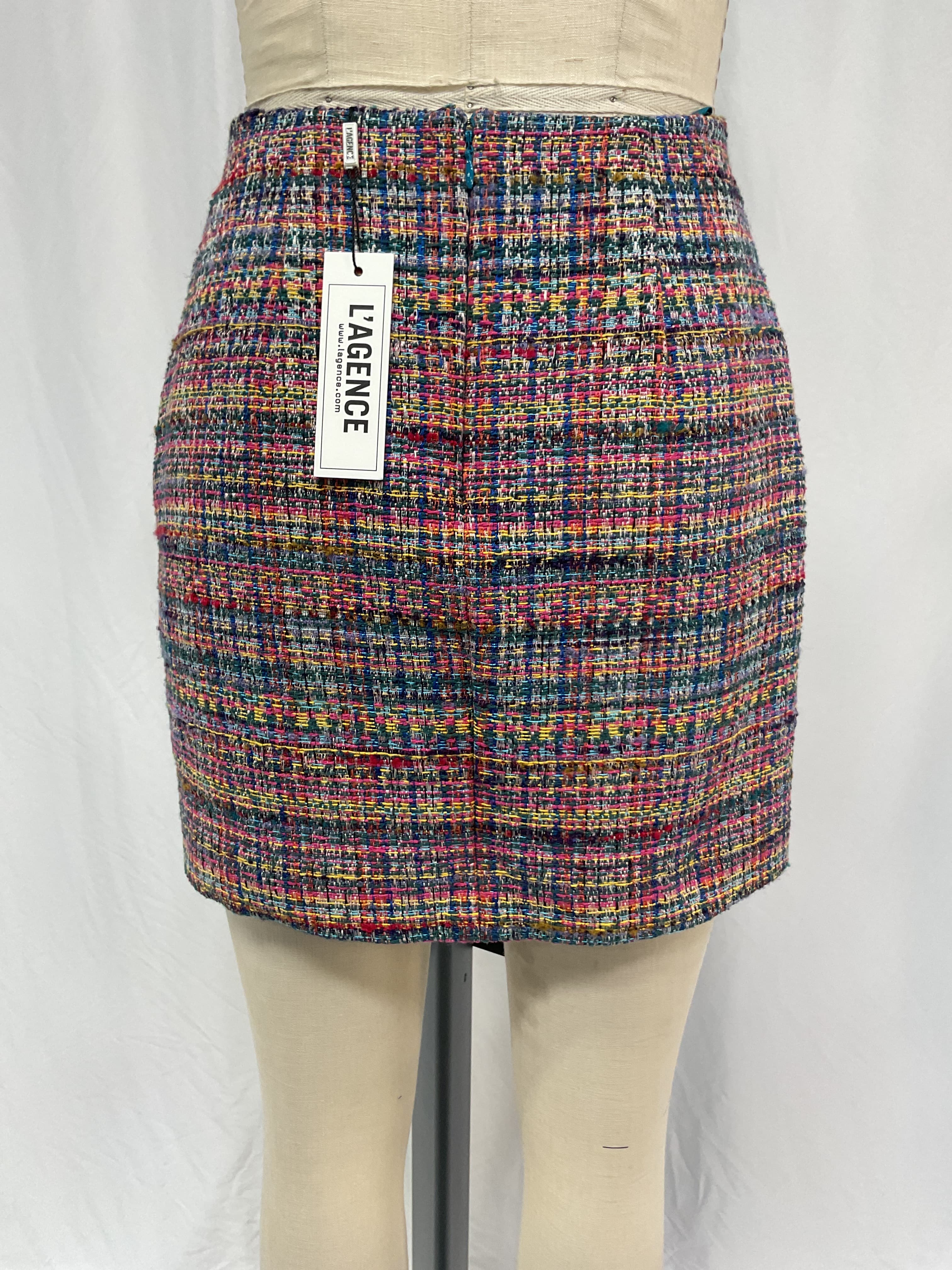 Livia Tweed Mini Skirt - Image 2