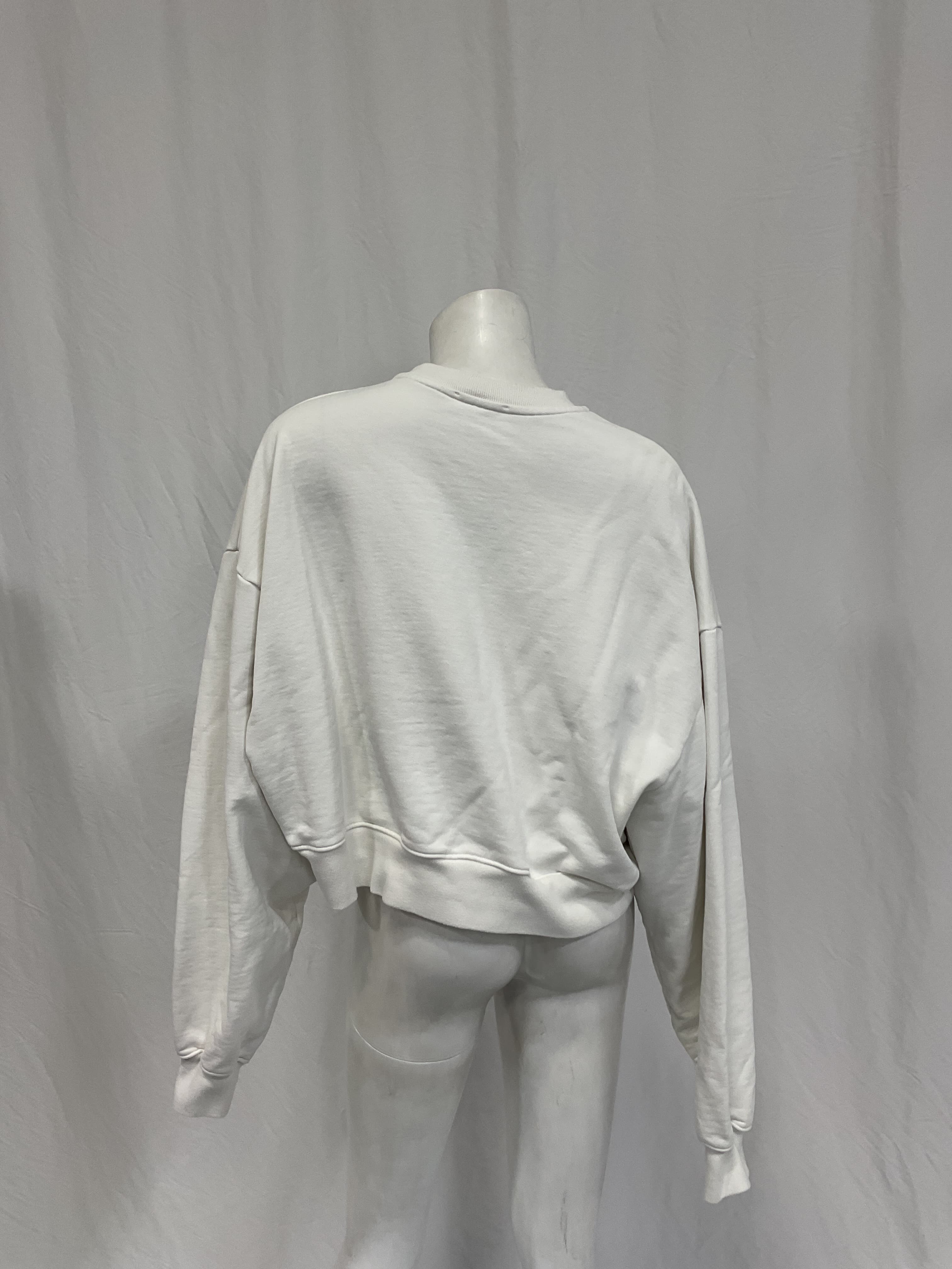 Wardrobe.nyc X Hailey Bieber Hb Track Top In Off White - Image 4