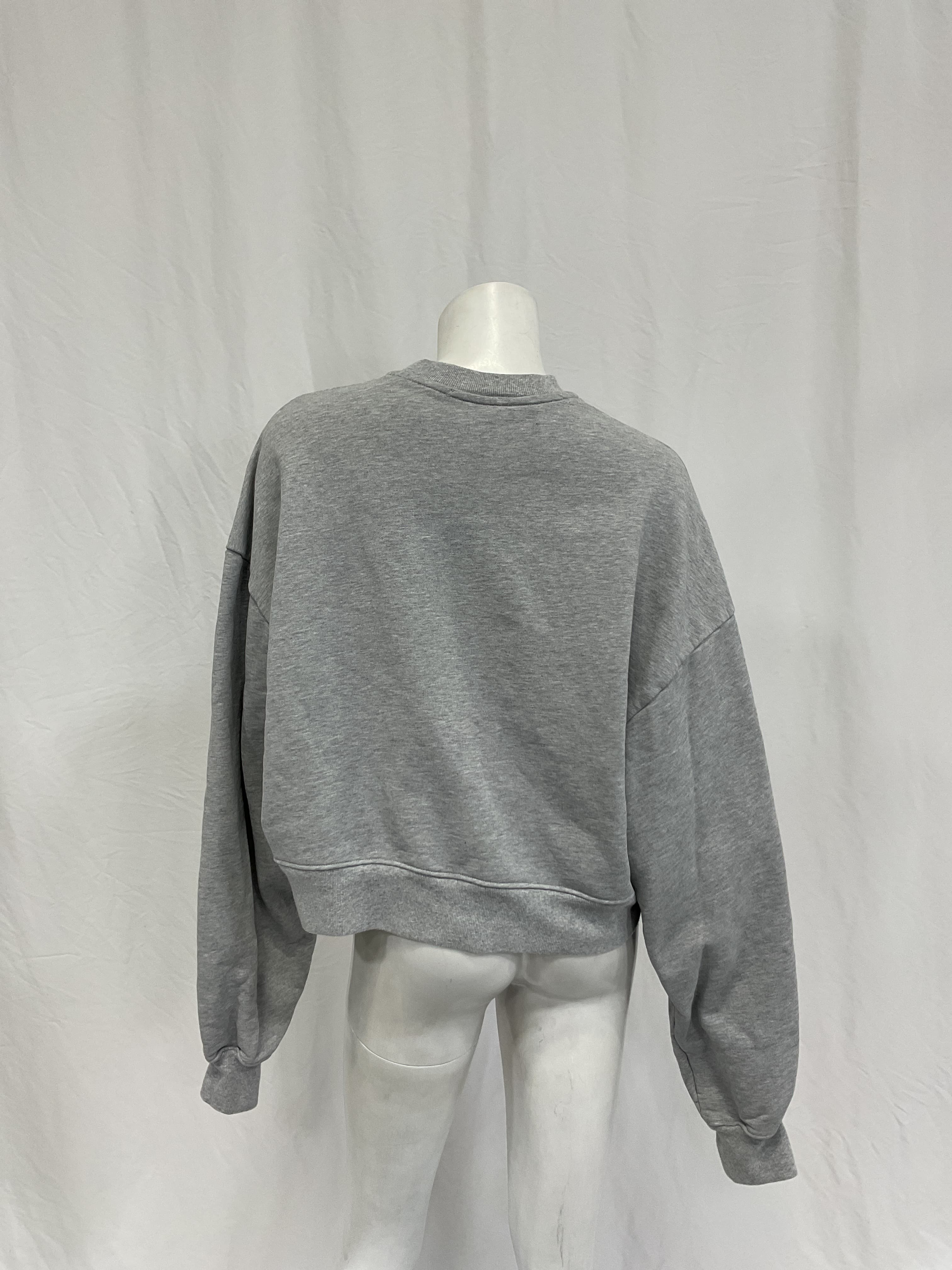 Wardrobe.nyc X Hailey Bieber Hb Track Top In Grey Marl - Image 3