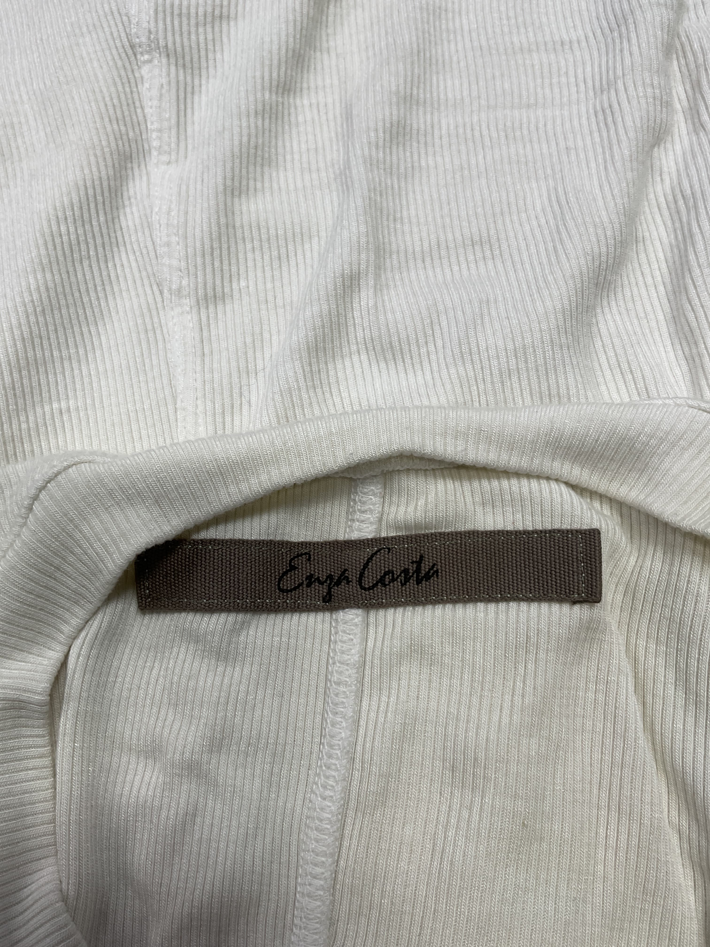 Rib Long Sleeve Baseball Henley Top - Image 4