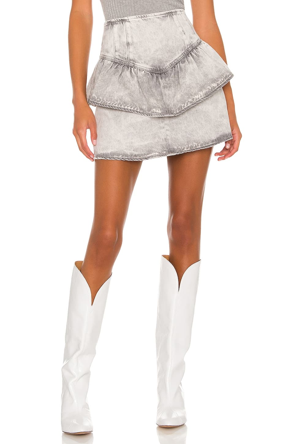 Andy Denim Skirt - Image 1