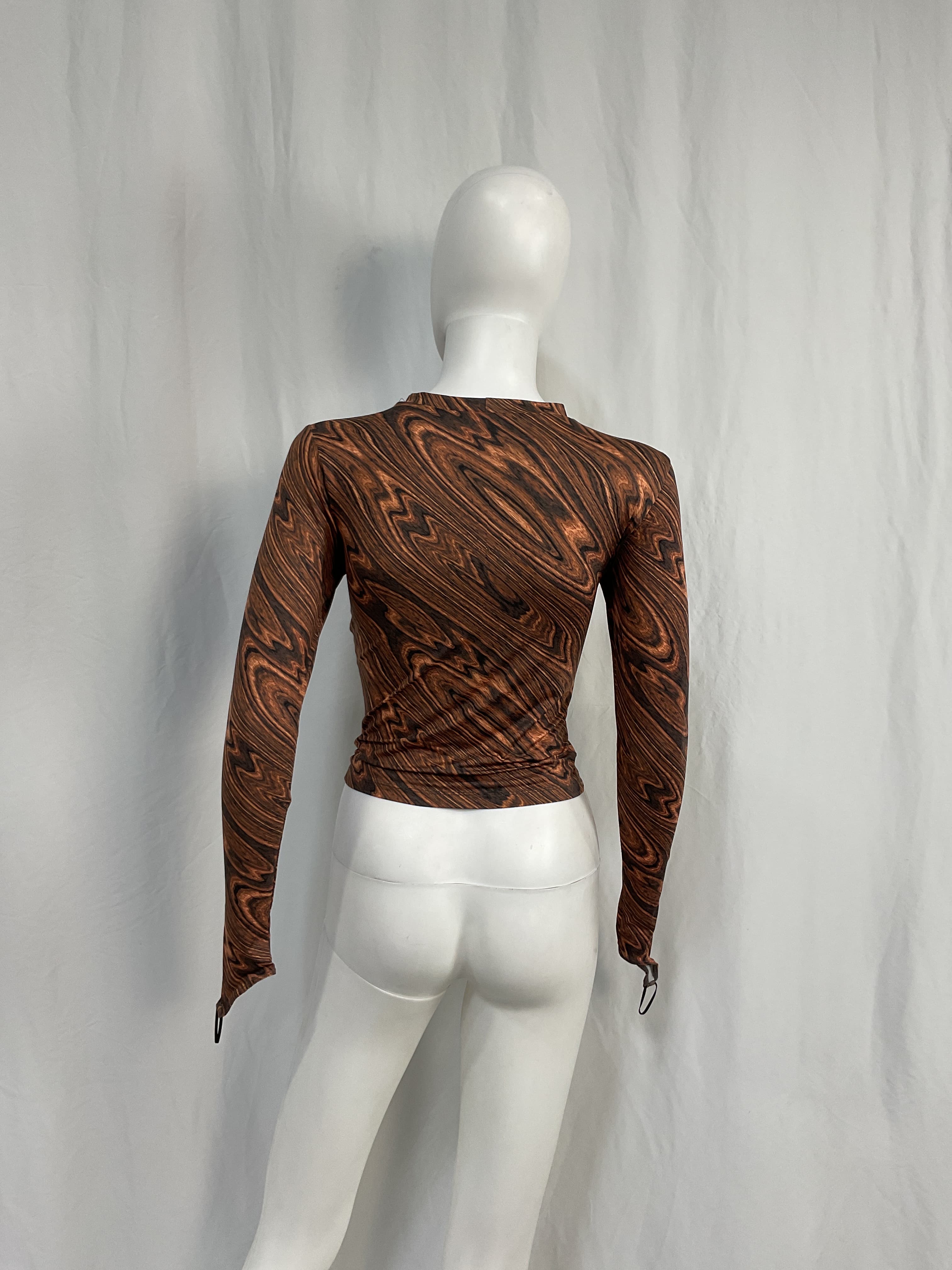 Body Shop Top In Wood - Image 1