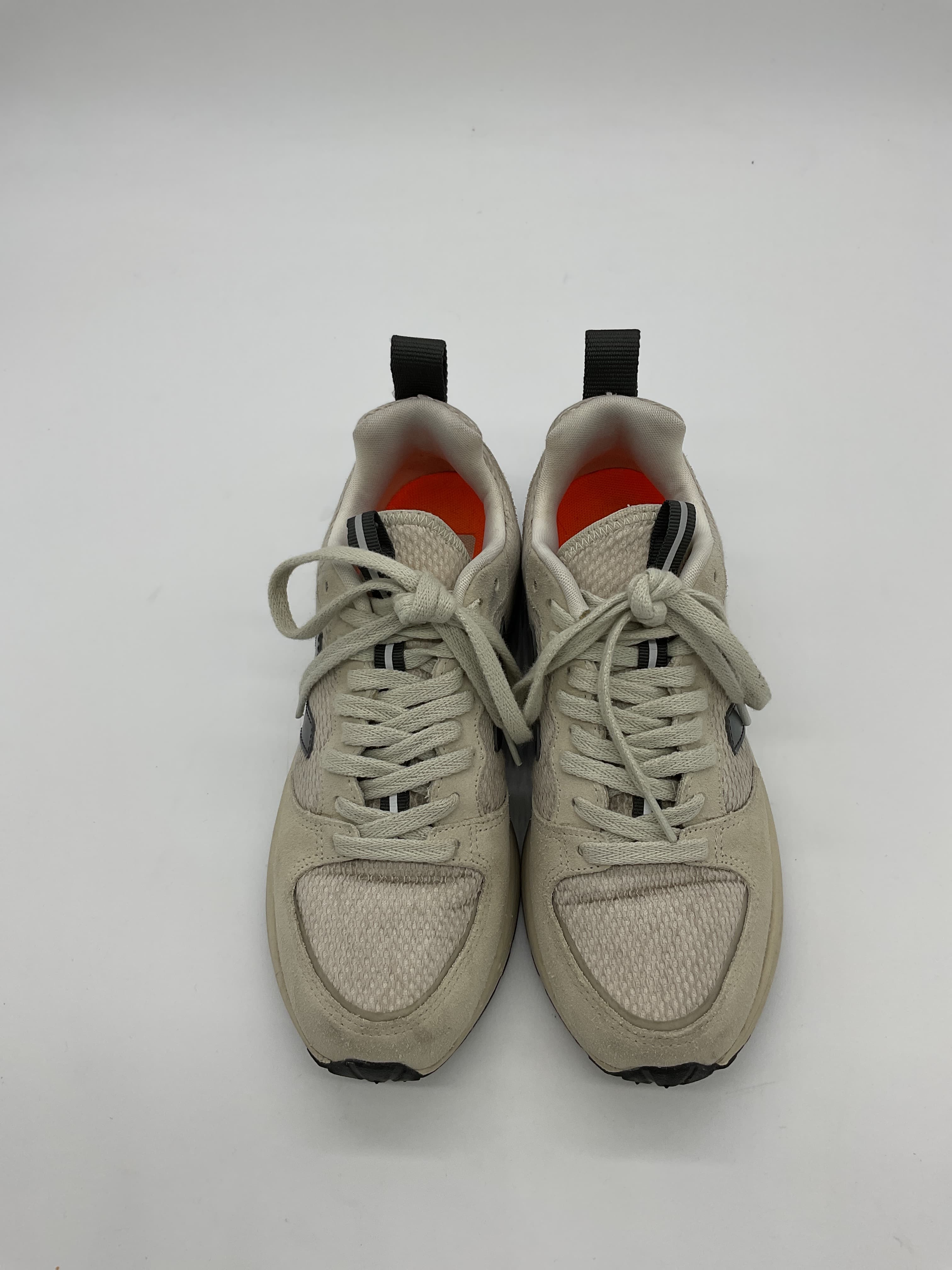 Venturi Suede And Leather-Trimmed Alveomesh Sneakers - Image 3