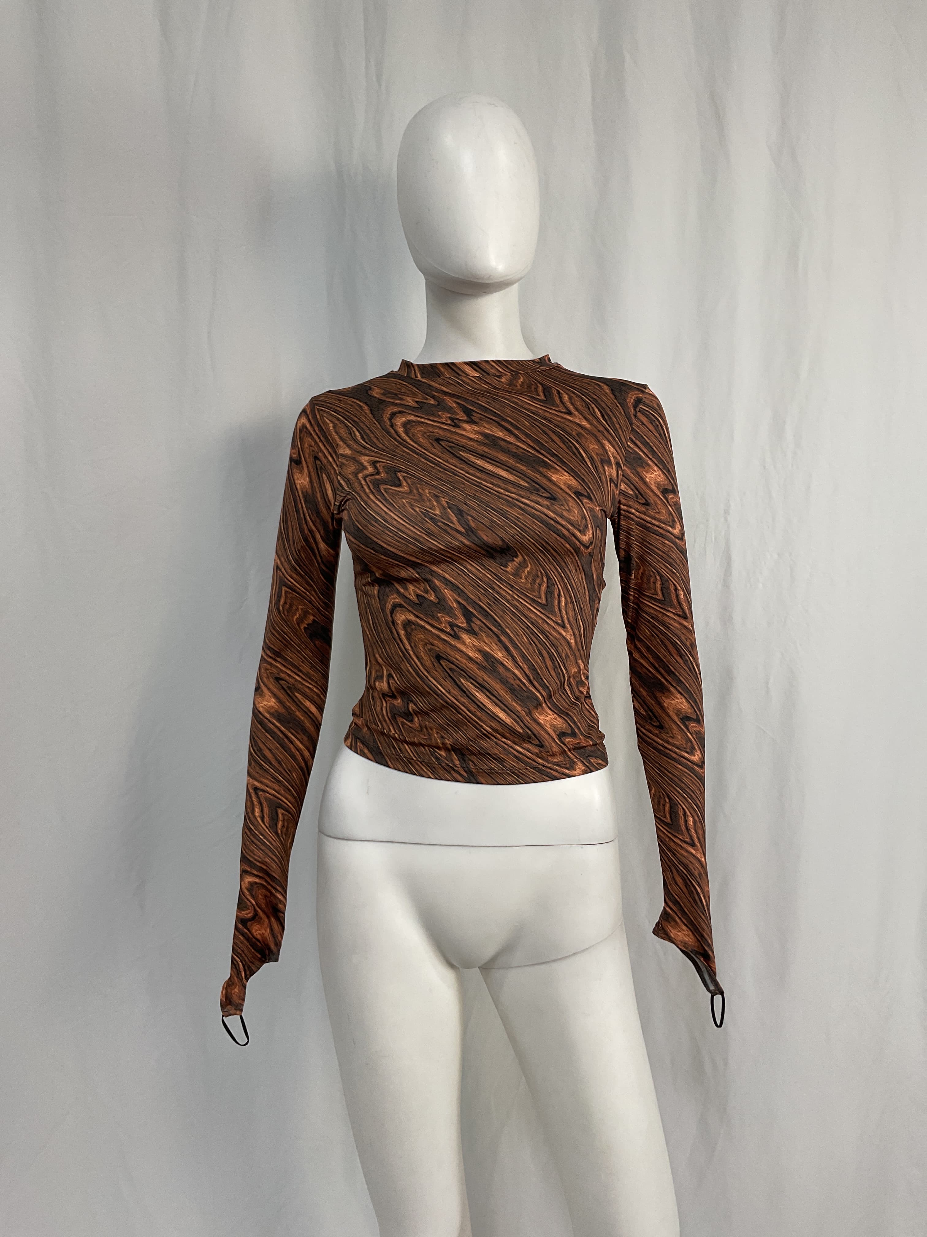 Body Shop Top In Wood - Image 3