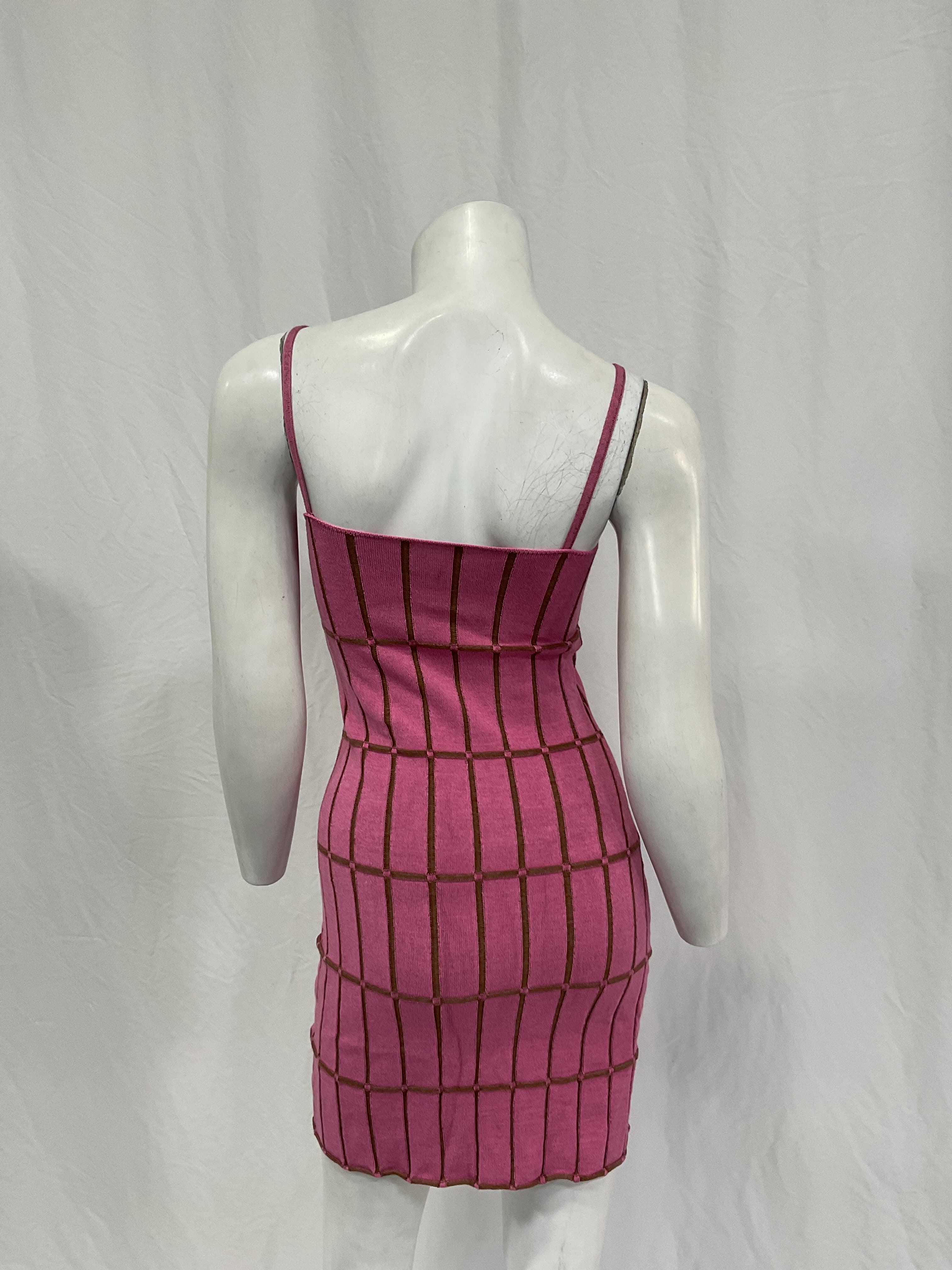 La Robe Maille Malha In Pink - Image 2