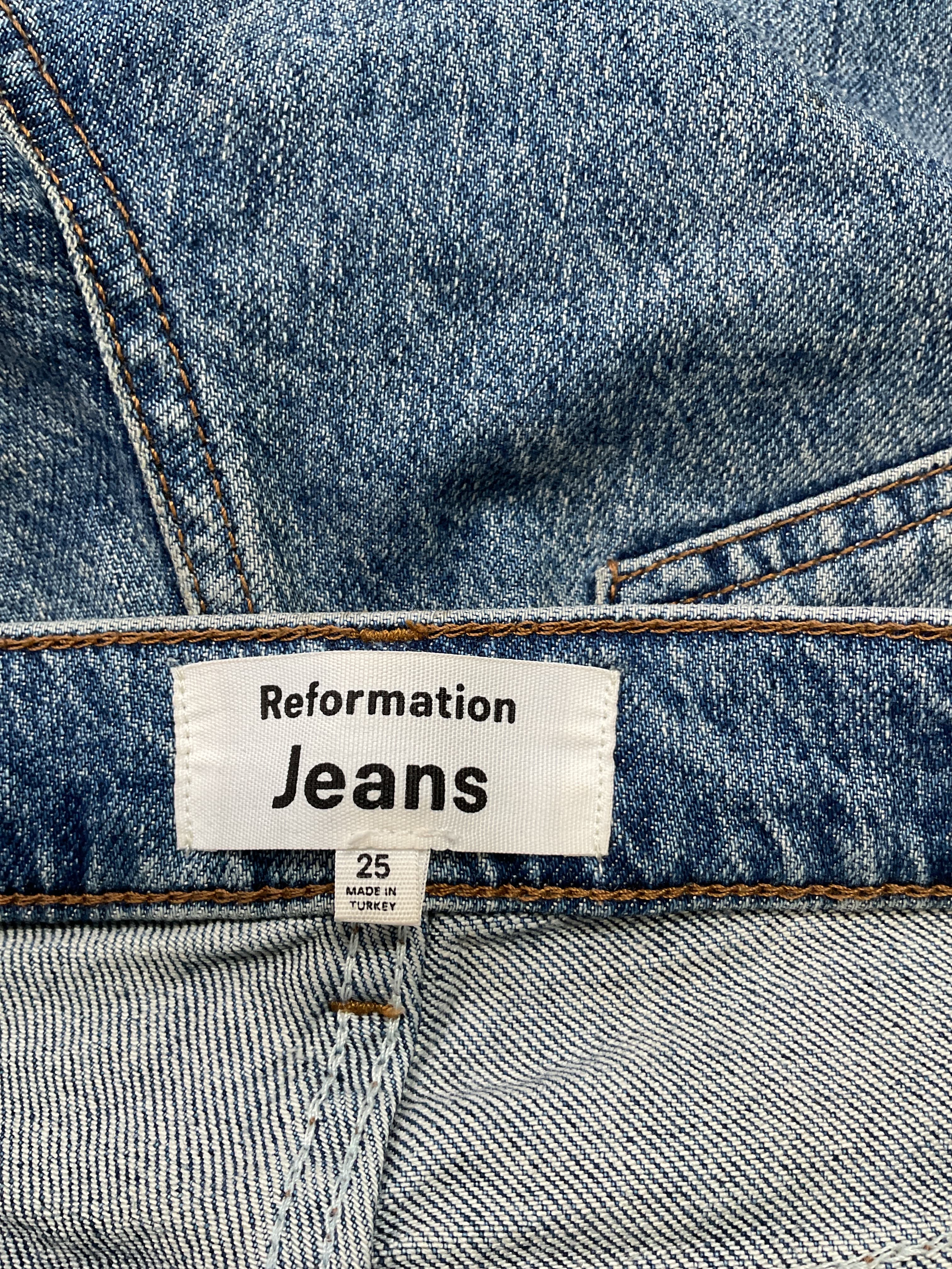 Liza High Rise Straight Long Jeans - Image 4