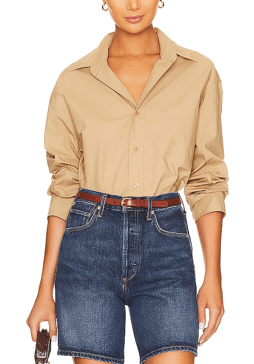Kayla Shirt In Incense - Image 1
