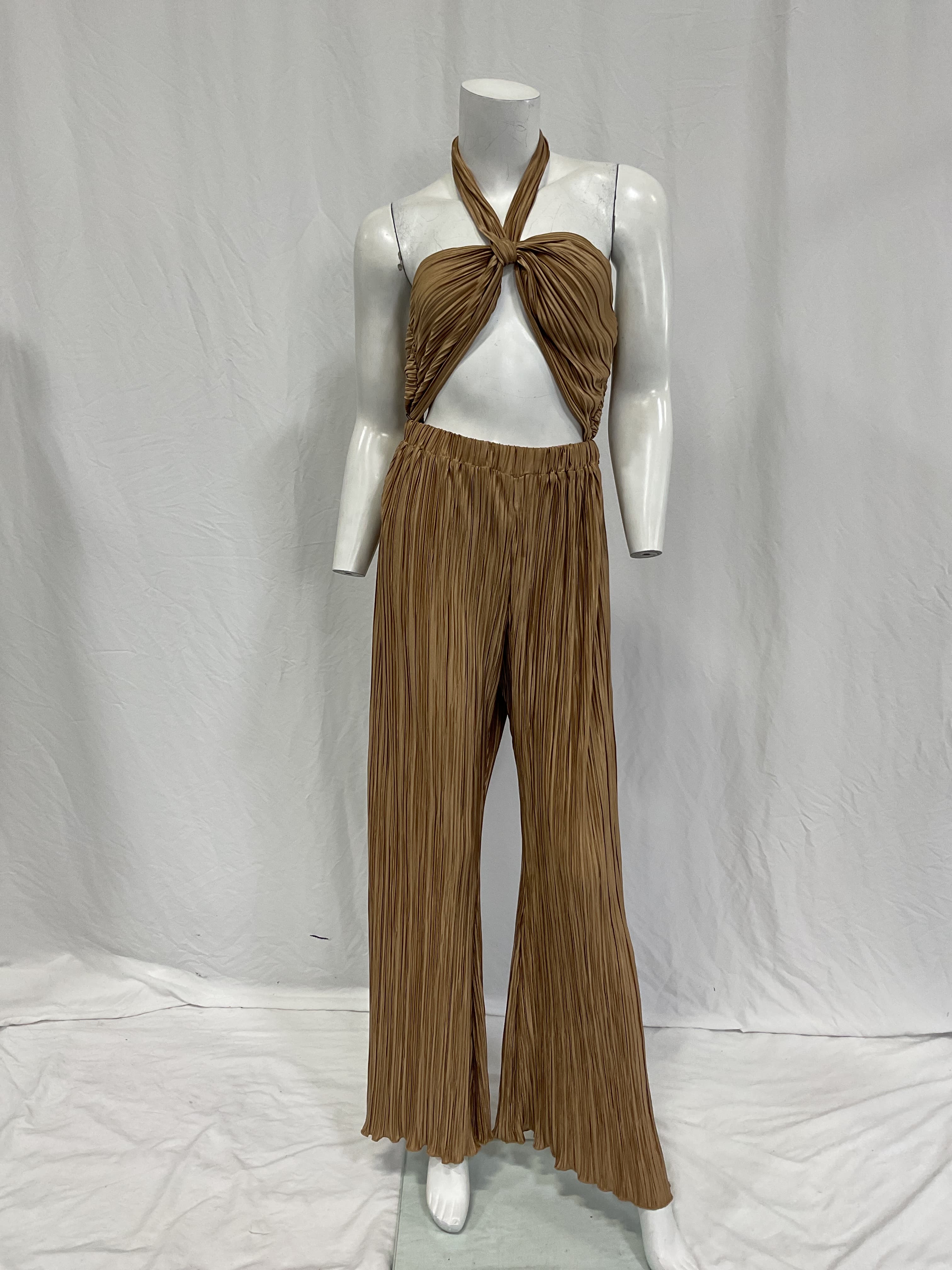 Baina Jumpsuit In Brown - Image 2