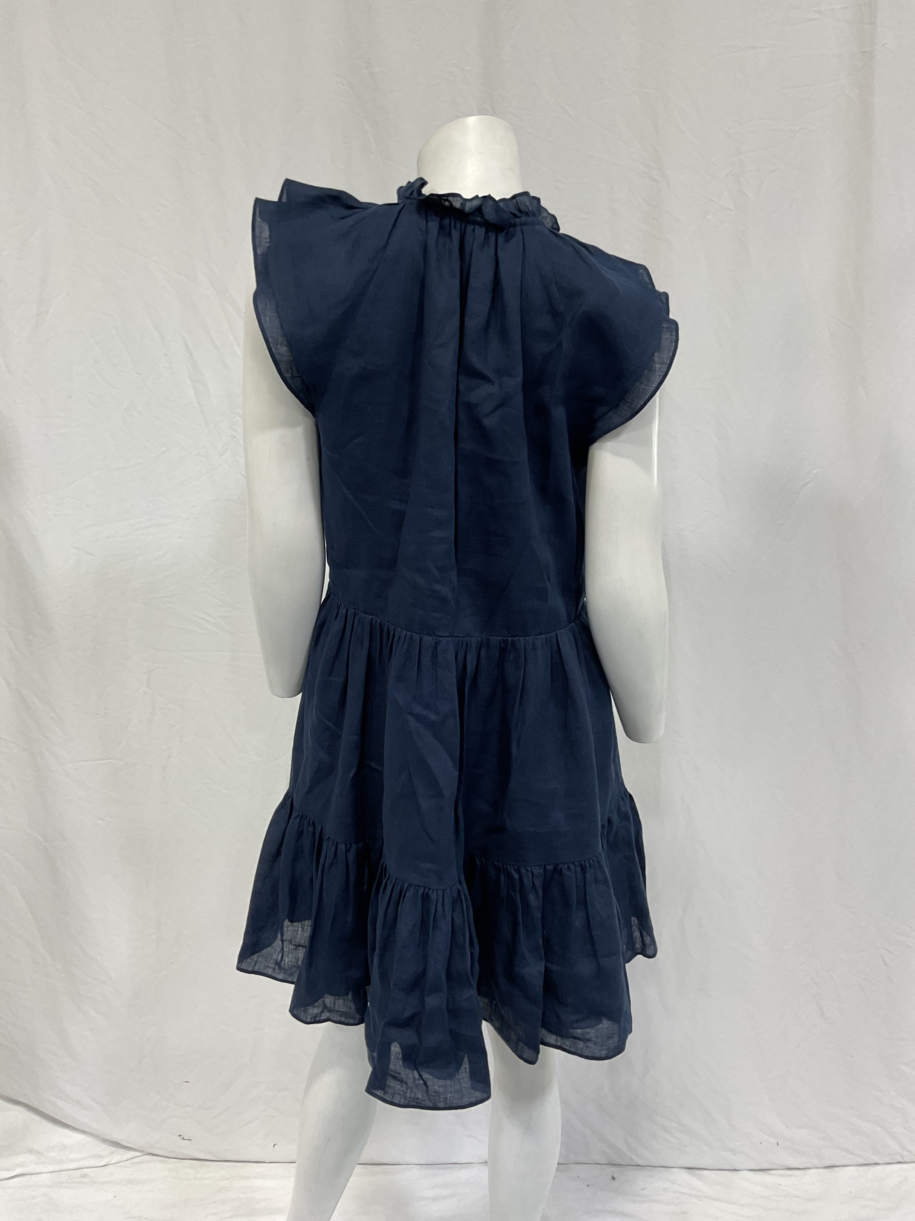 Zee Dress In Marine - Image 3