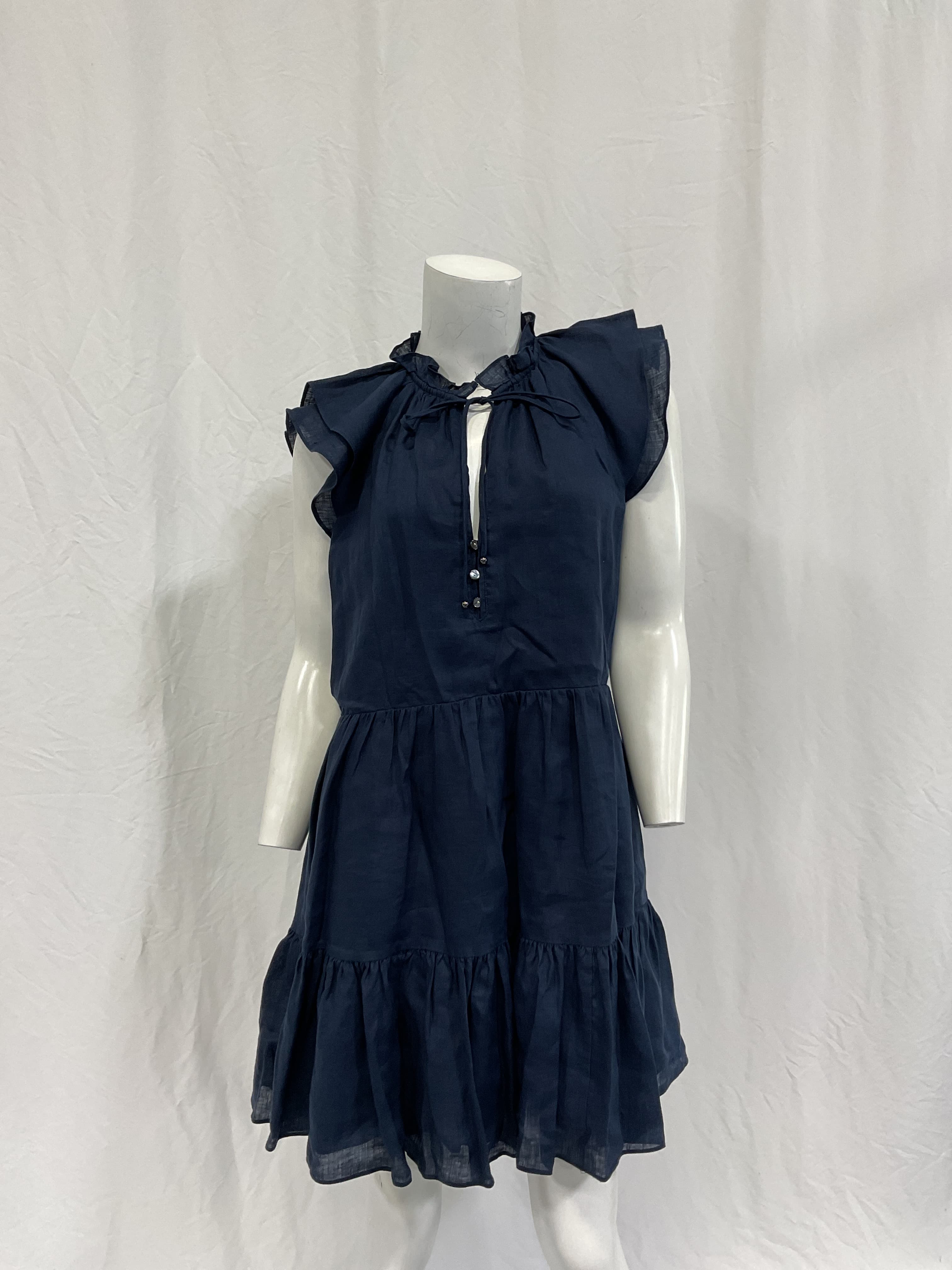 Zee Dress In Marine - Image 4