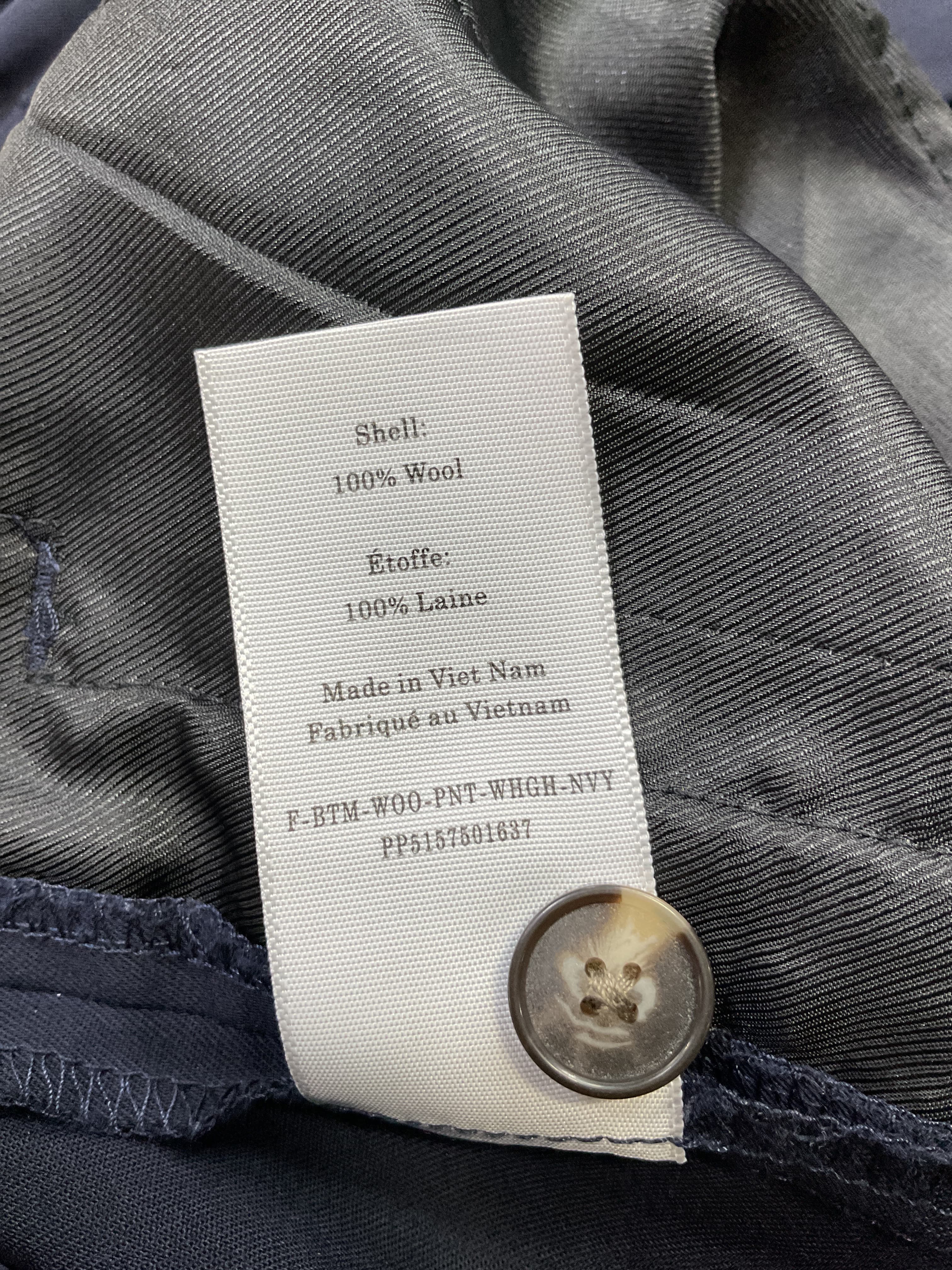 The Italian Wool Way-High Drape Pant - Image 4