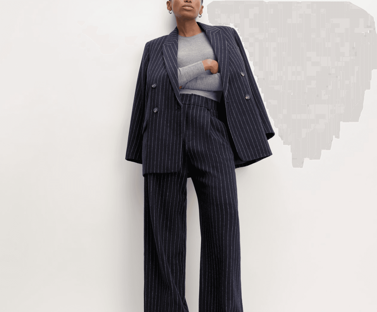 The Rewool Way-High Drape Pant - Image 1