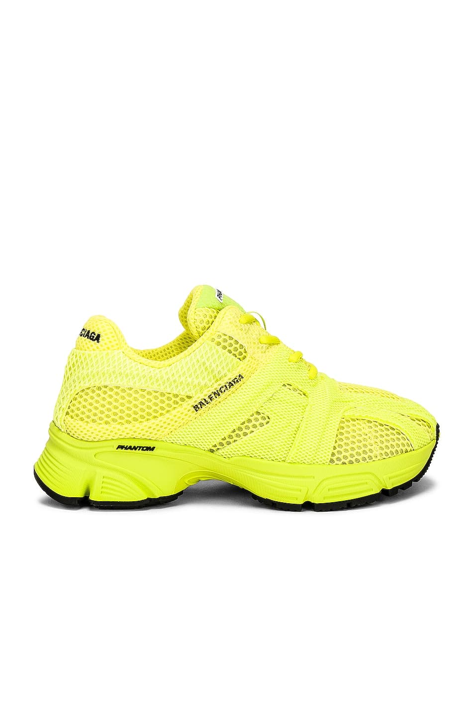Phantom Sneakers In Lime & Black - Image 1