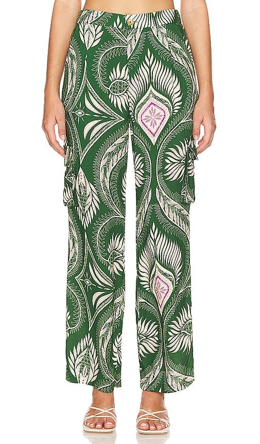 Coco Pant In Sage Leaf - Image 1