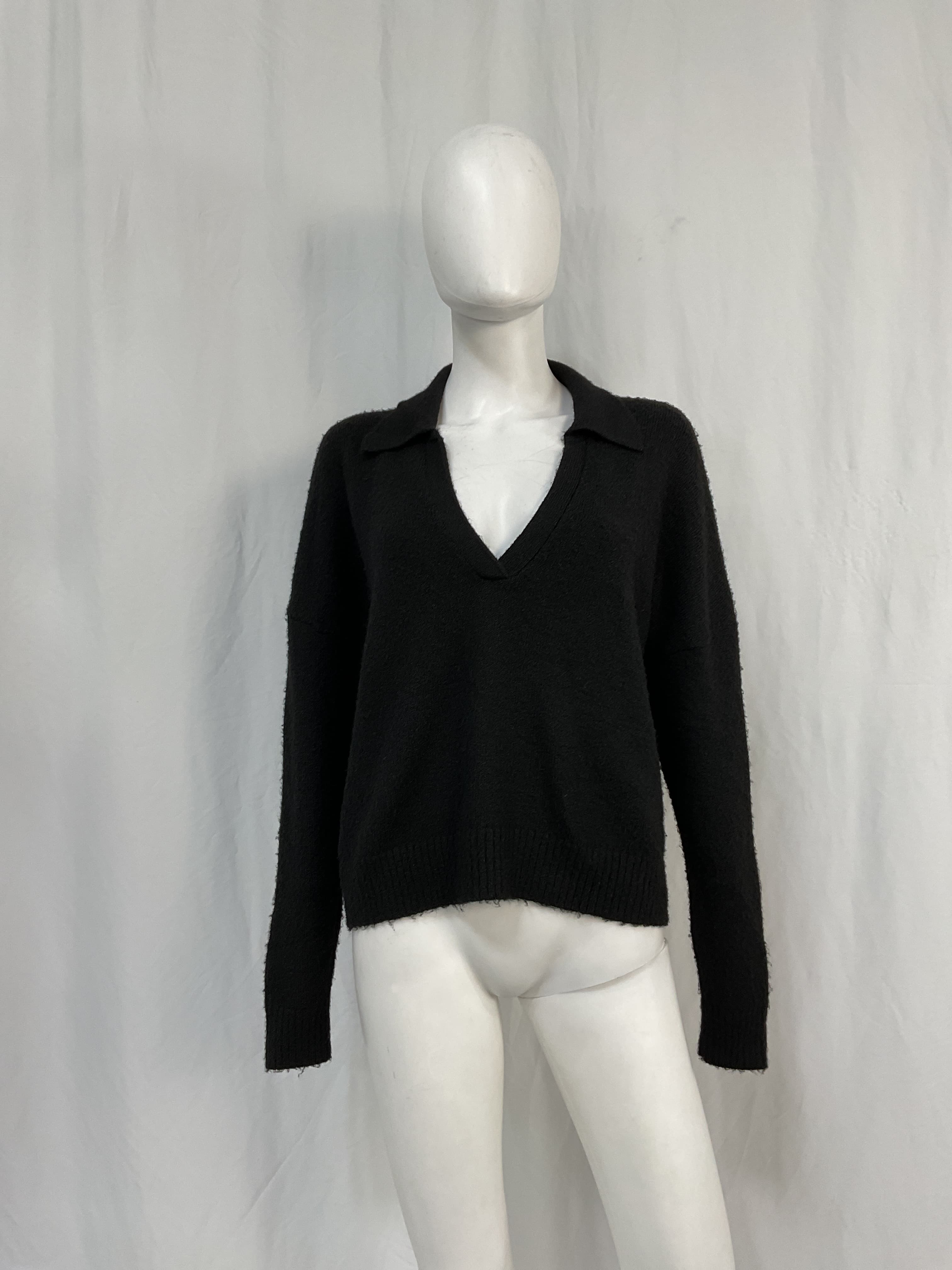Marti Polo Sweater In Black - Image 3