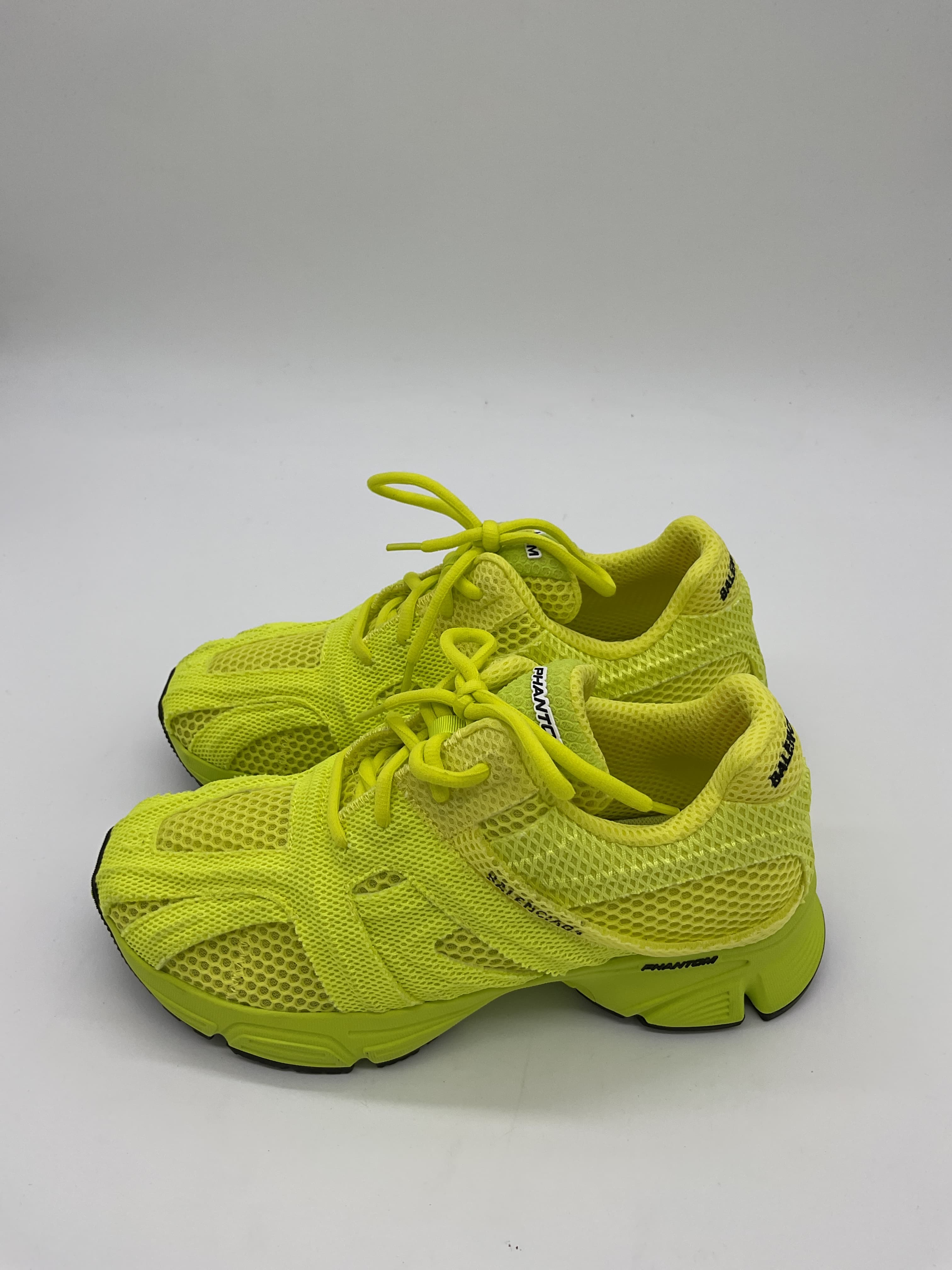 Phantom Sneakers In Lime & Black - Image 4
