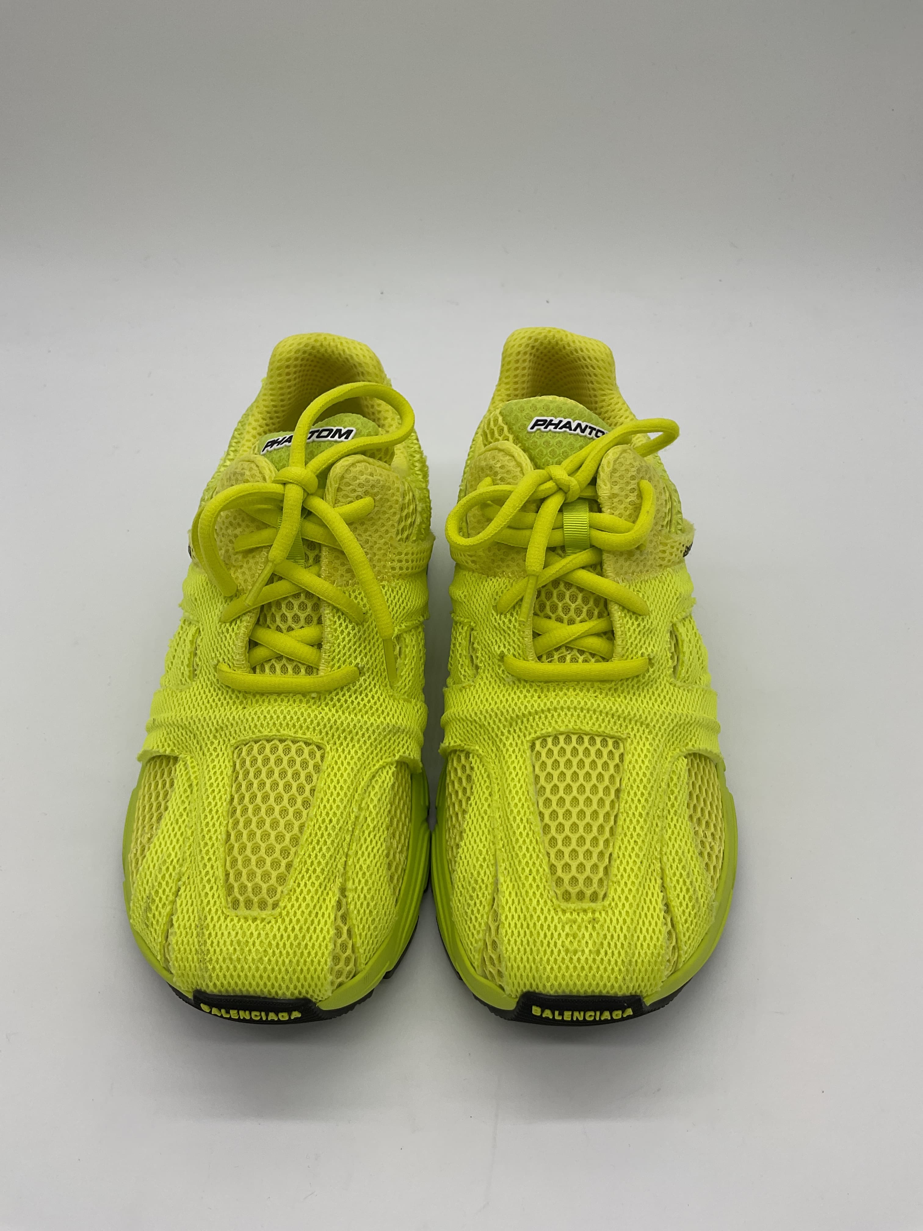 Phantom Sneakers In Lime & Black - Image 3