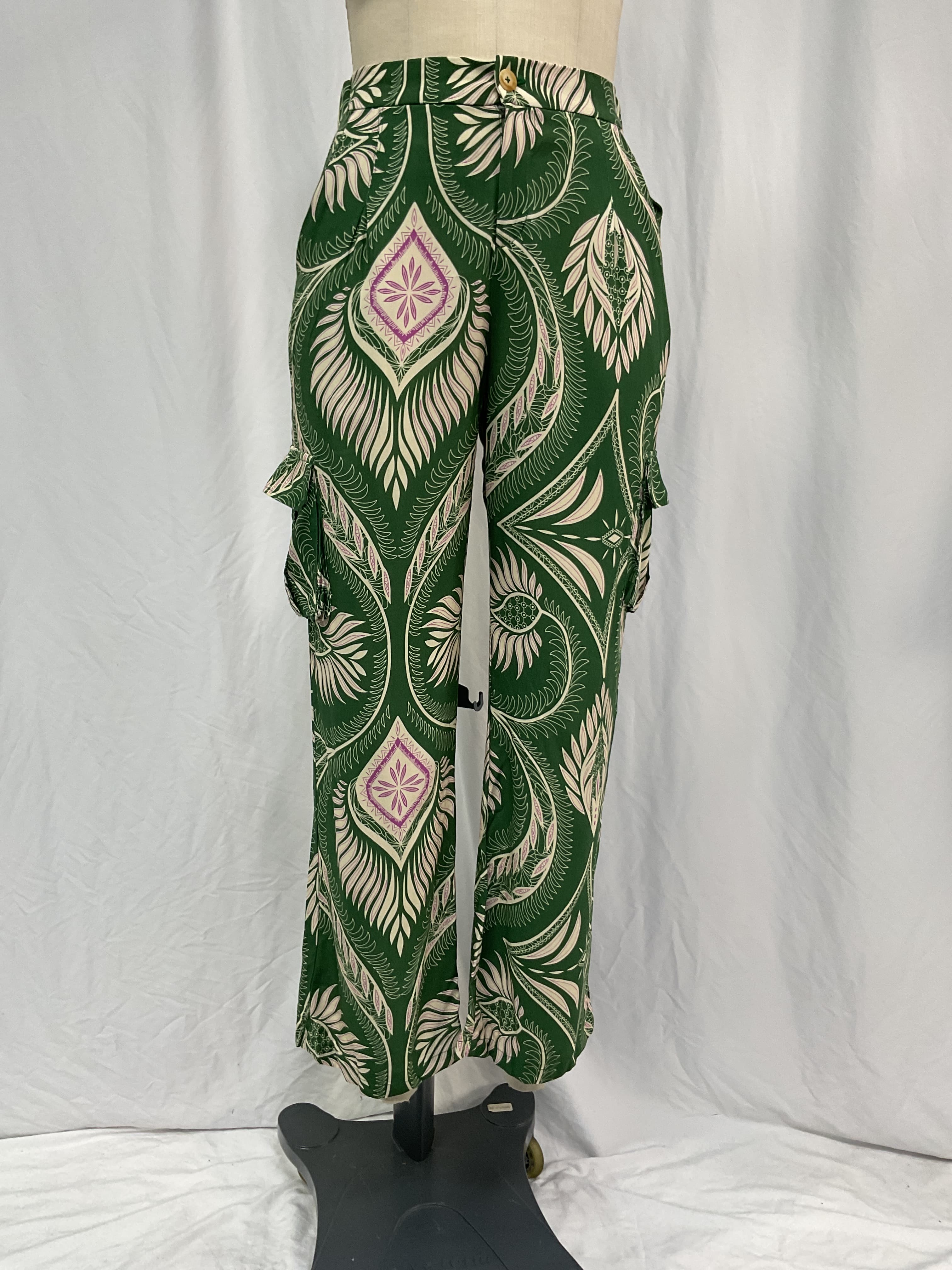 Coco Pant In Sage Leaf - Image 3