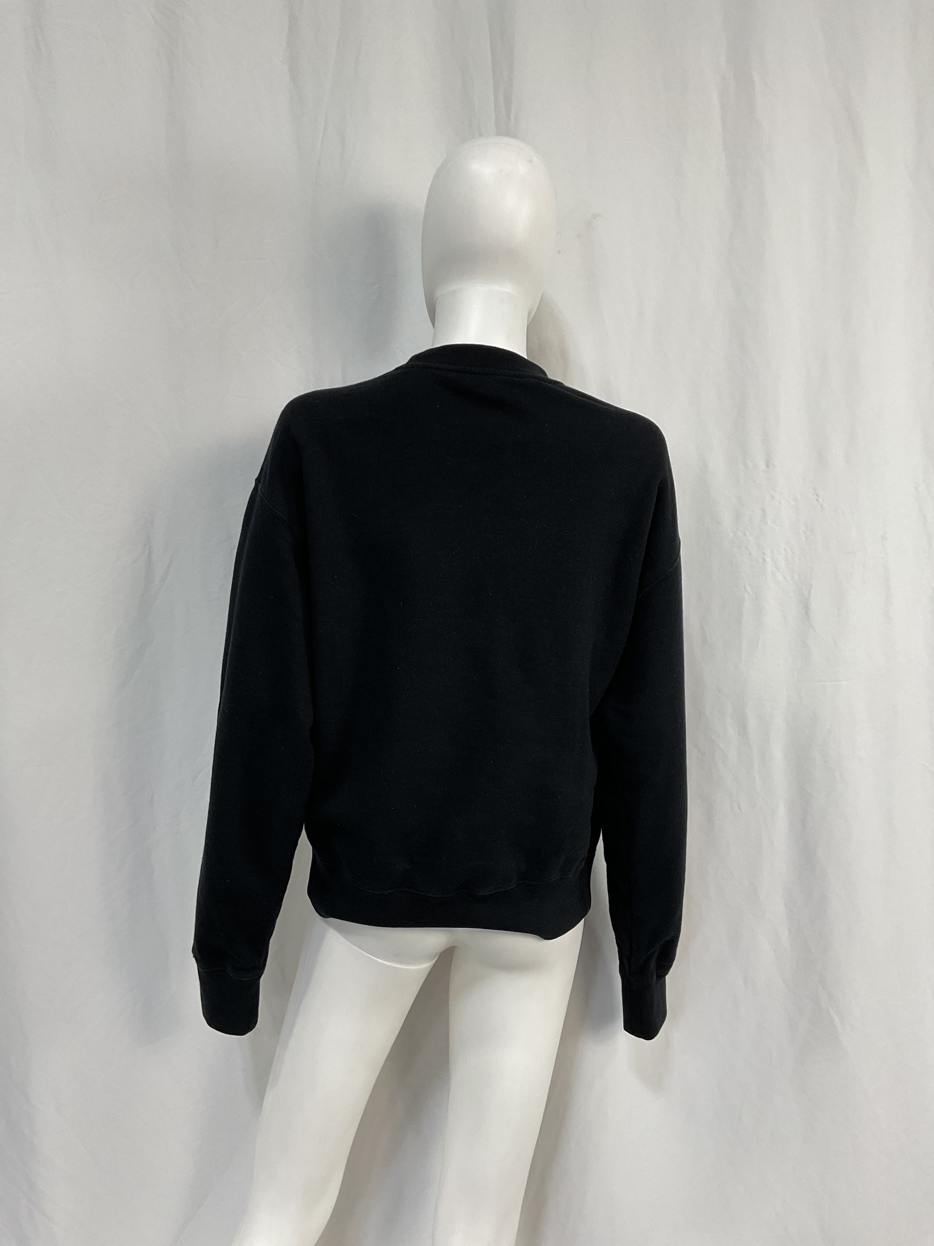 Black Logo Patch Sweatshirt - Image 2