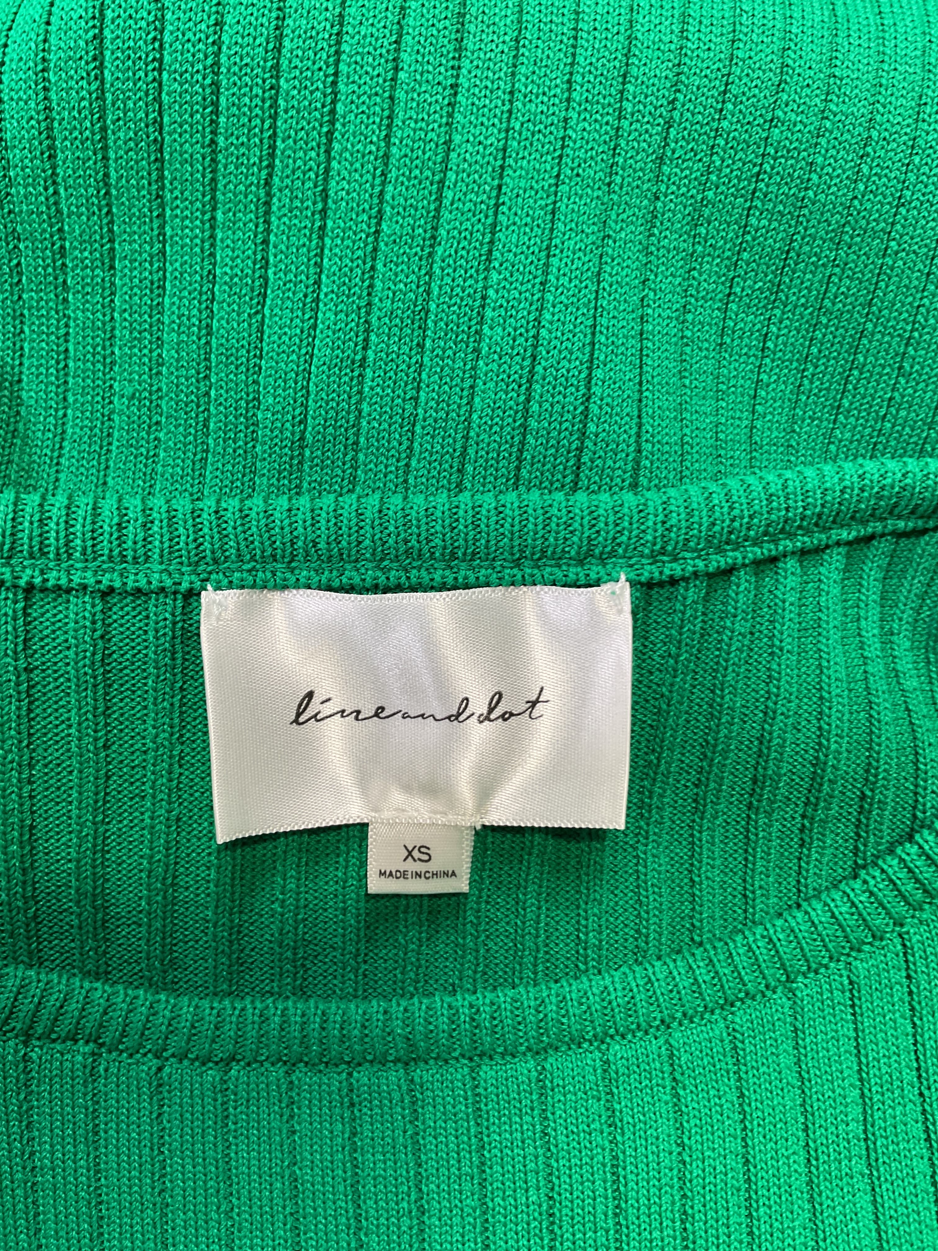 Jules Dress In Kelly Green - Image 4